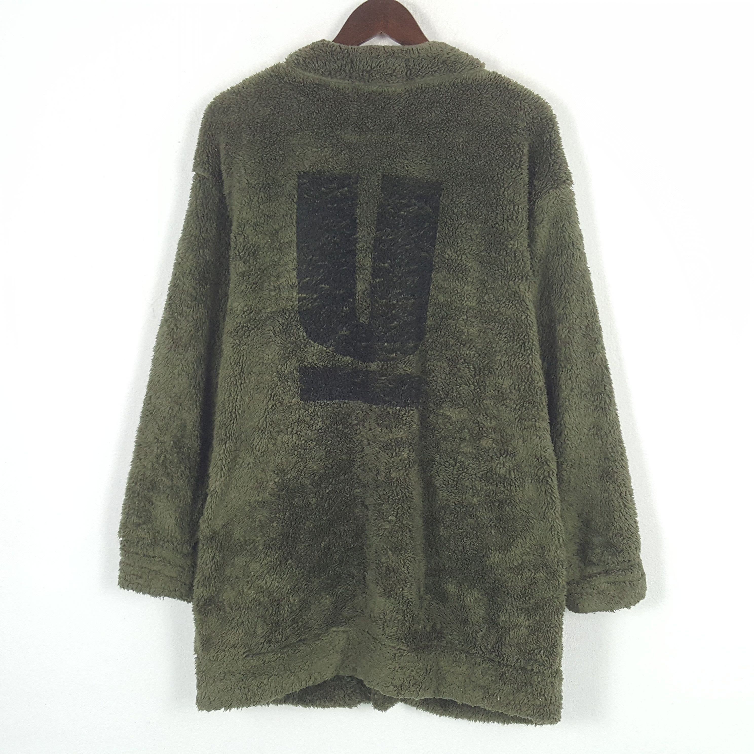 GU × Japanese Brand × Vintage Vintage Undercover x GU Custom Art U Fleece Jacket Size US M / EU 48-50 / 2 - 1 Thumbnail