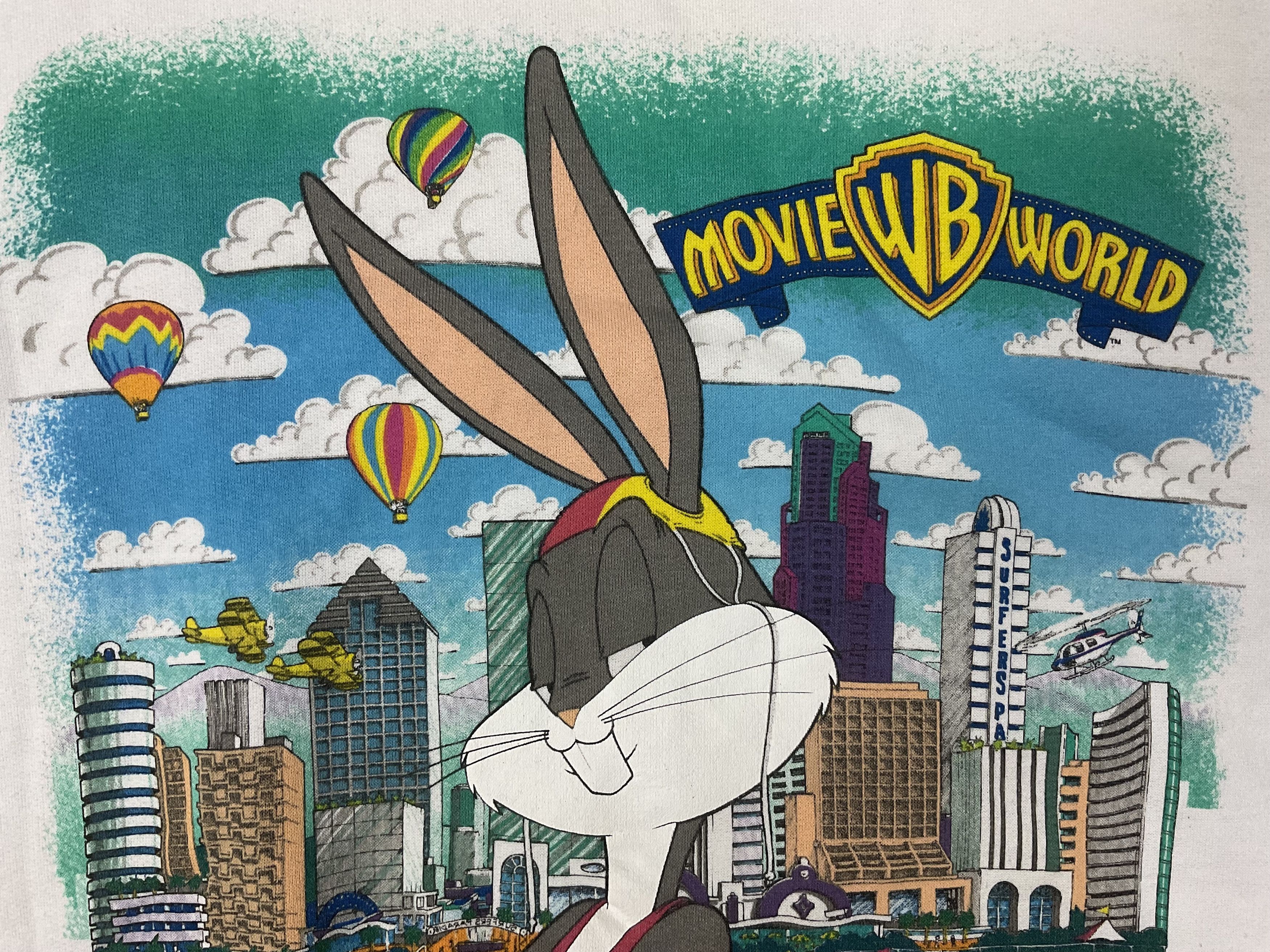 Cartoon Network Vintage 90s Looney Tunes Bugs Bunny Australia Sweatshirt Size US L / EU 52-54 / 3 - 4 Thumbnail