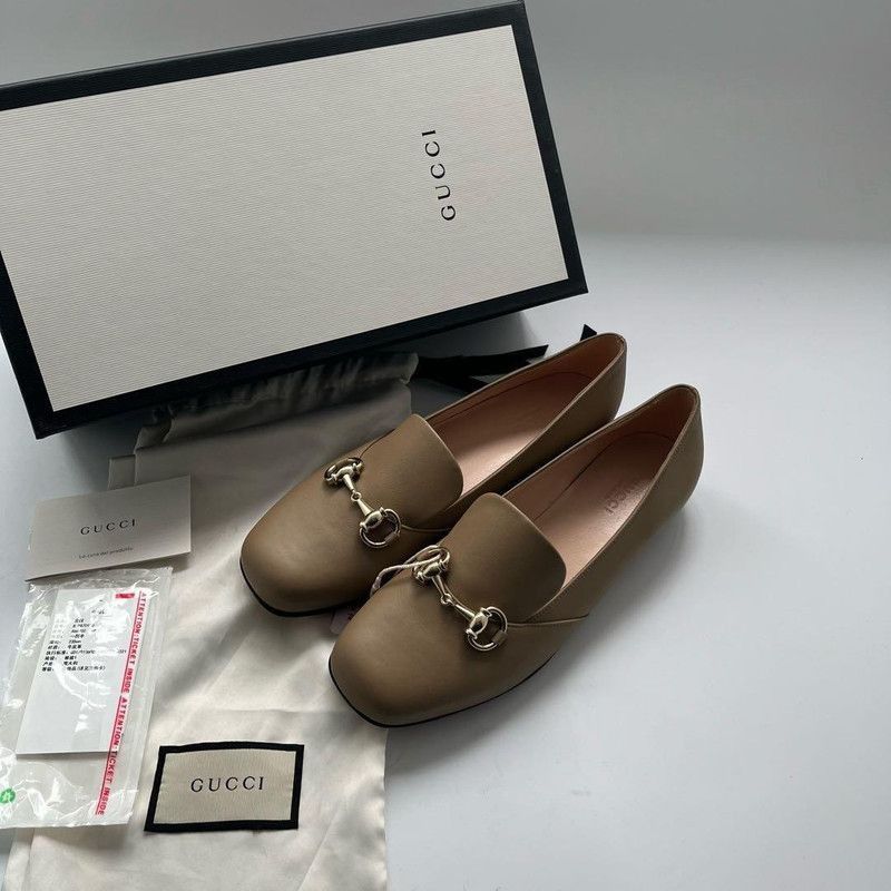 Gucci Gucci Brown Horsebit Loafers with Elegant Design - Size US 6.5 / EU 39-40 - 1 Thumbnail