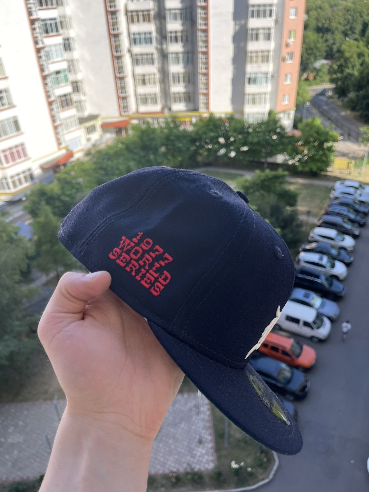 Fear of God × New Era 7 5/8 New Era Fear of God Essentials Fitted Cap 59FIFTY Size ONE SIZE - 5 Thumbnail