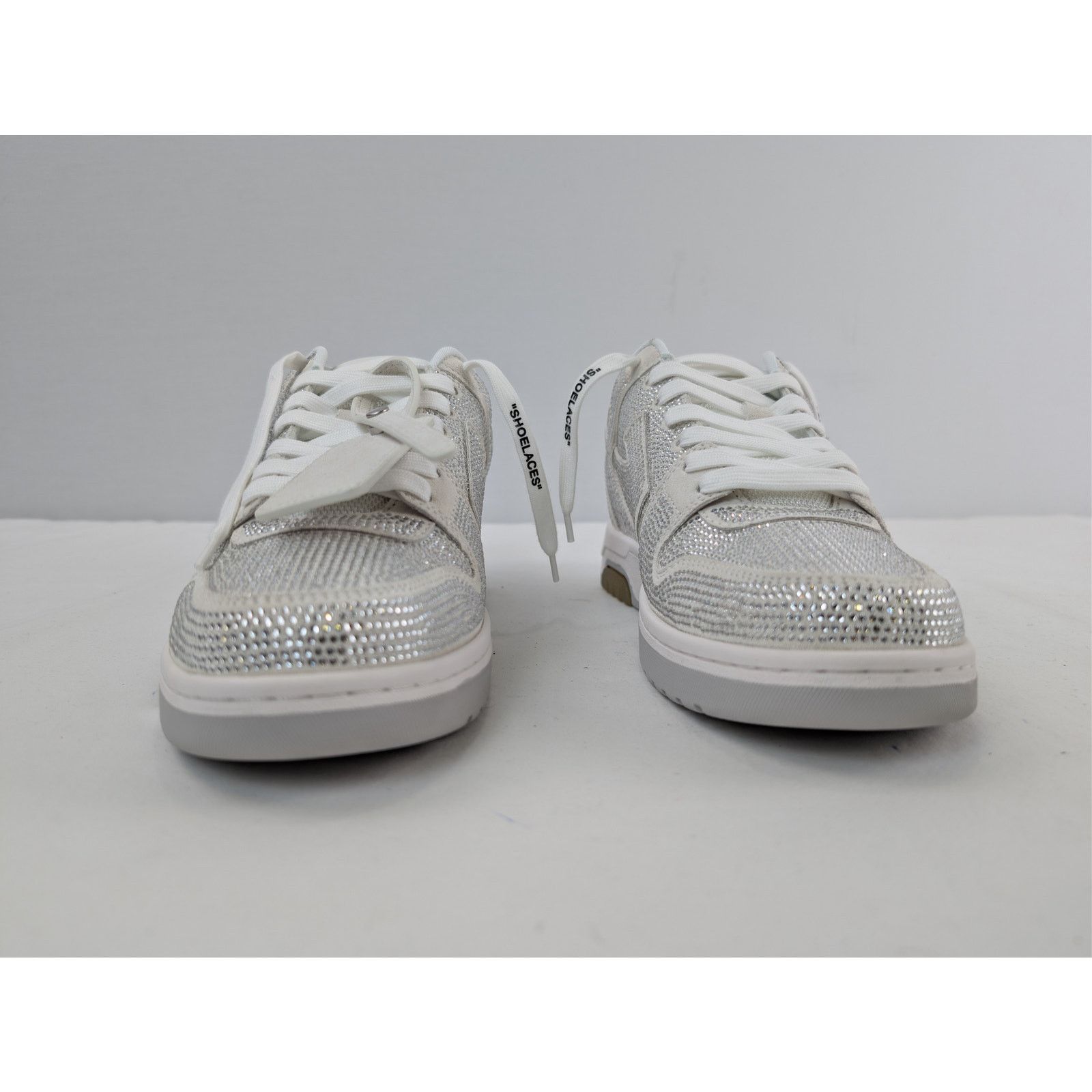 Off-White o1rshd1 Out of Office Strass Sneakers in White Size US 11 / EU 44 - 9 Thumbnail