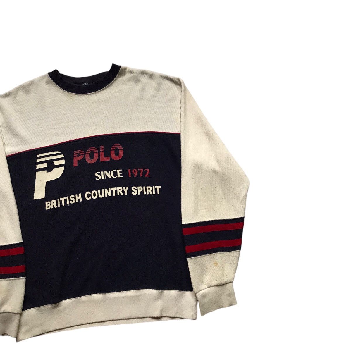 Beverly Hills Polo Club × Vintage Vintage Polo Country Spirit Crewneck Size US S / EU 44-46 / 1 - 2 Thumbnail