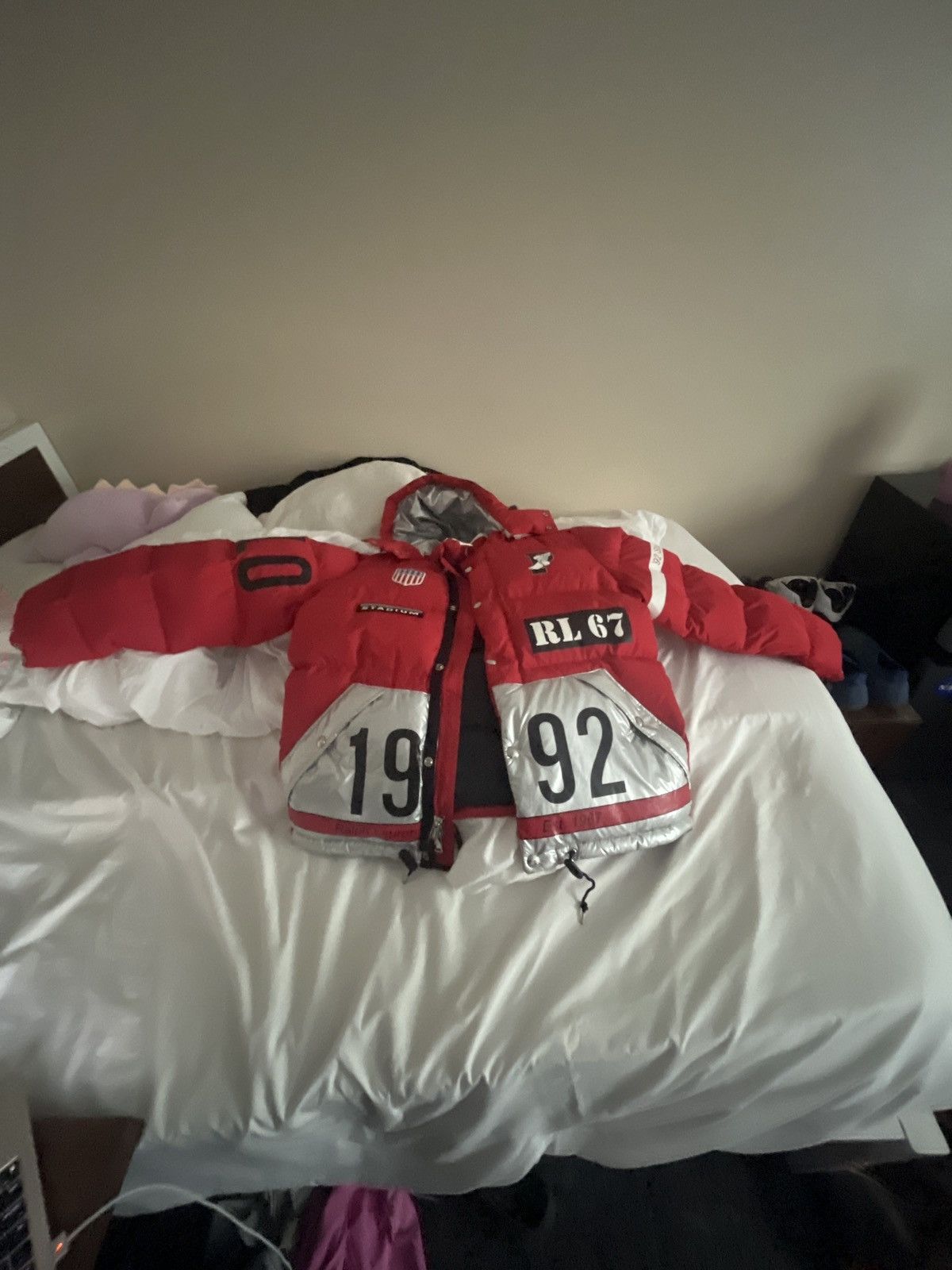 Polo Ralph Lauren 1992 stadium goods polo puffer. Size US M / EU 48-50 / 2 - 2 Thumbnail