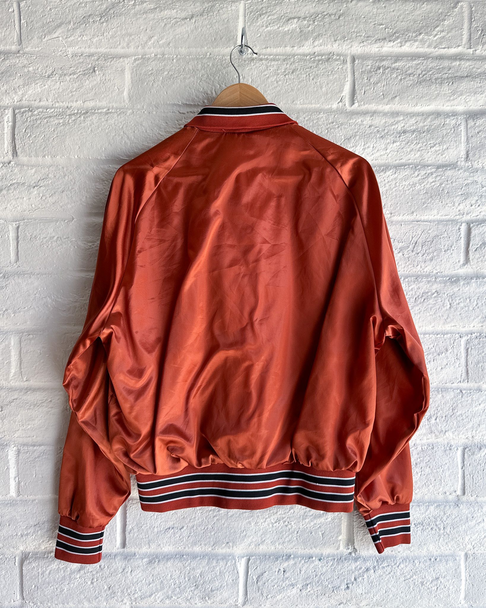 Vintage Vintage 1980s Aristo Jac Satin Snap Button Jacket Men's M Size US M / EU 48-50 / 2 - 4 Thumbnail