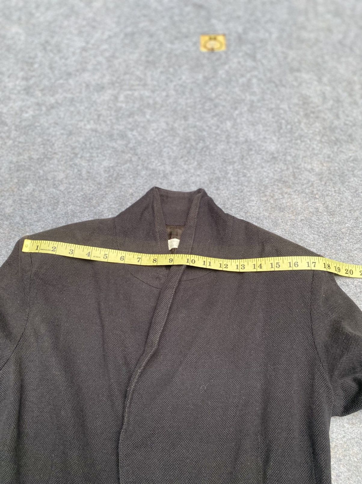 Yohji Yamamoto Yohji Yamamoto "The Ginza Story" Shawl Collar Knit Blazer Size S / US 4 / IT 40 - 14 Thumbnail