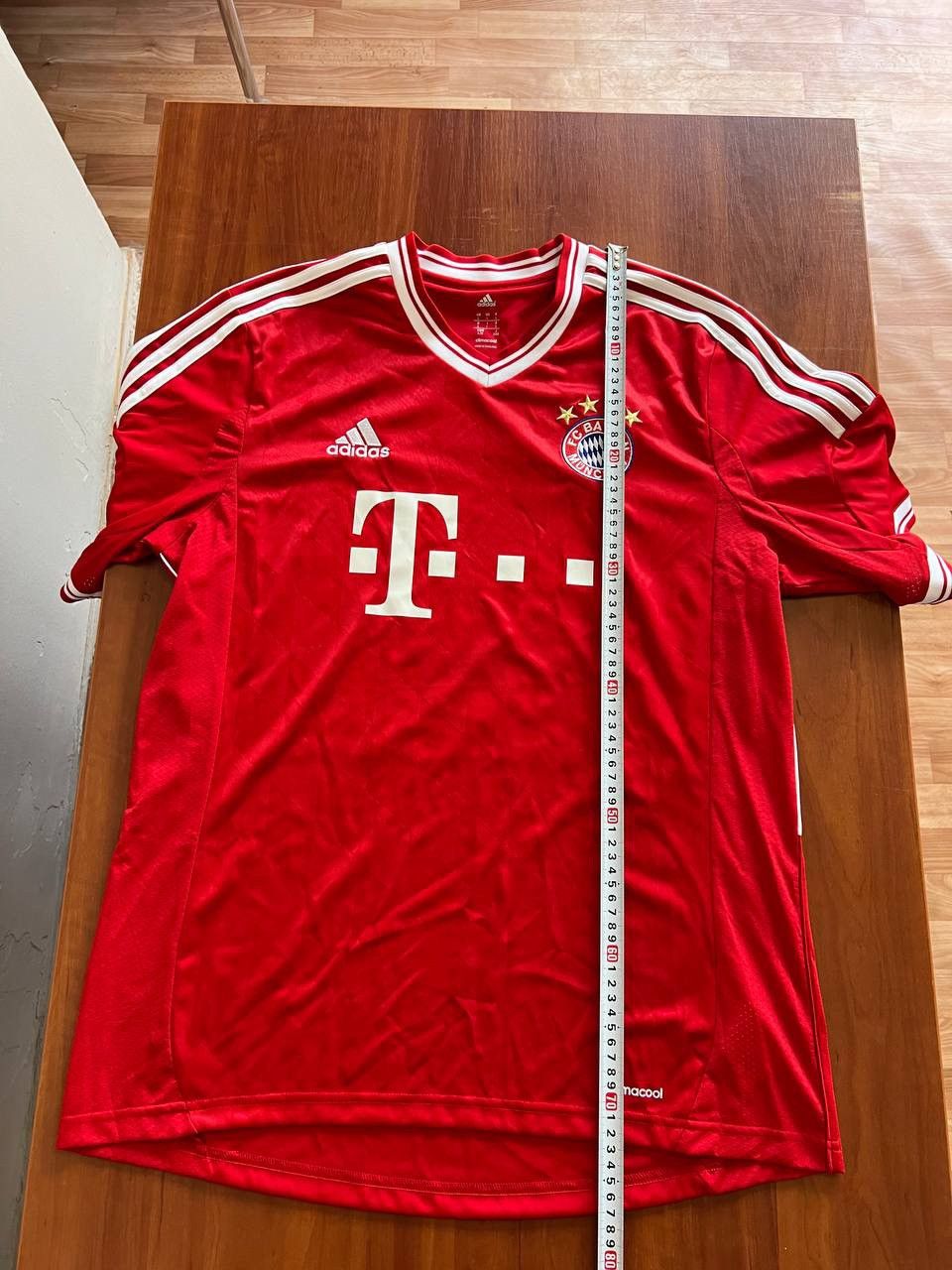 Adidas 2013/14 BAYERN MUNICH #13 HOME SOCCER FOOTBALL JERSEY SHIRT Size US L / EU 52-54 / 3 - 12 Thumbnail
