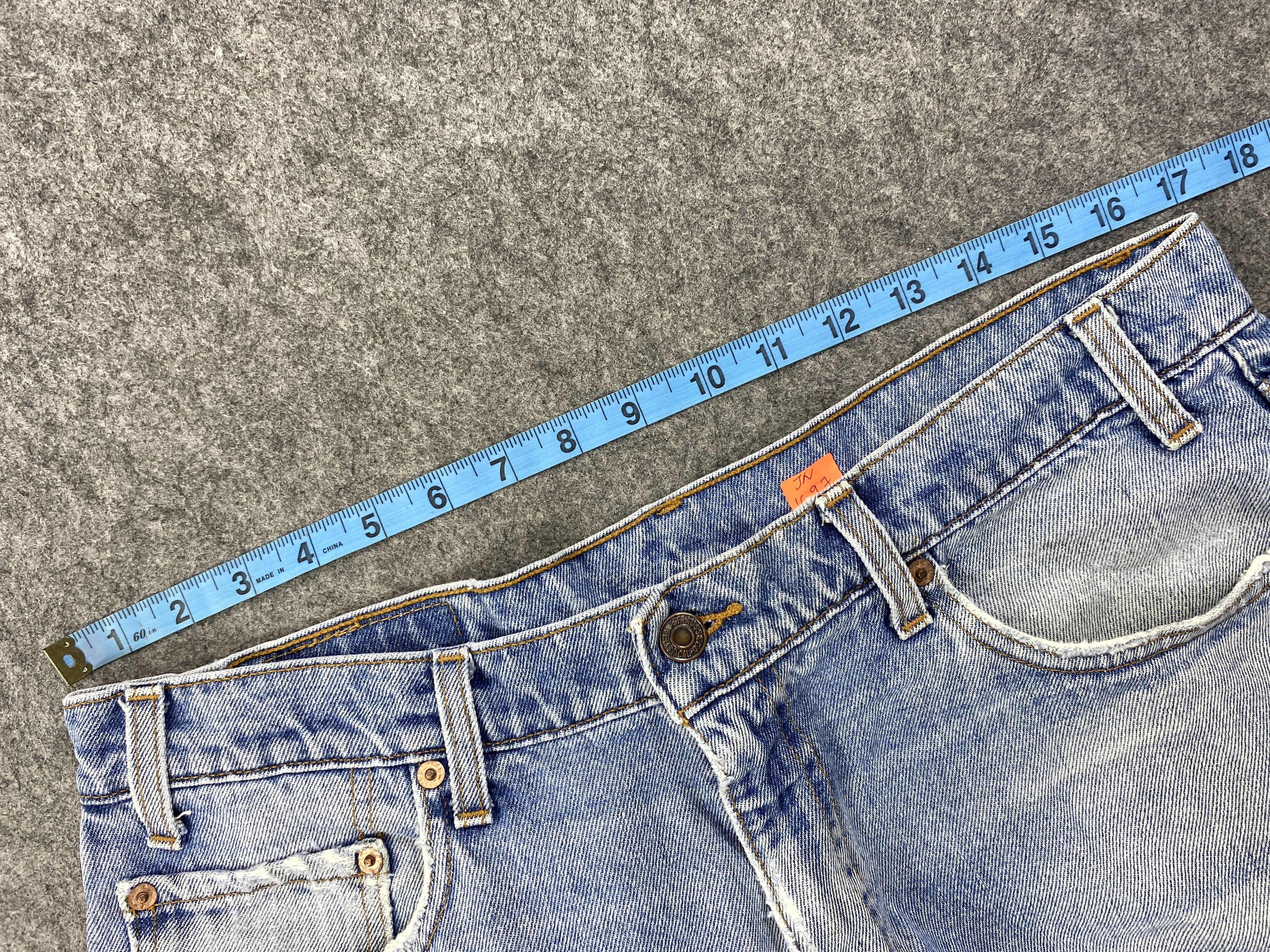Levi's Light Blue Wash Vintage Levi's 550 34x29.5 Denim -JN1697 Size US 34 / EU 50 - 5 Thumbnail