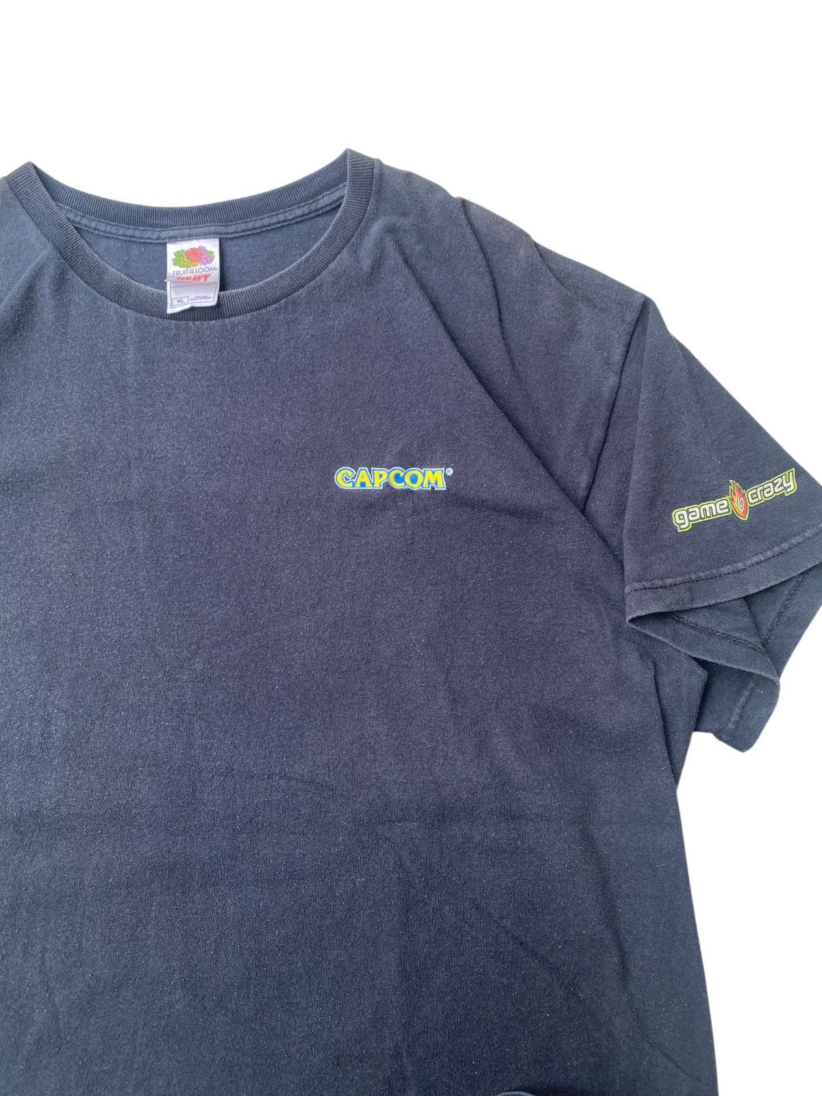 Anime Capcom Final Fight Streetwise Promo Tee Black XL Game Crazy Size US XL / EU 56 / 4 - 7 Thumbnail