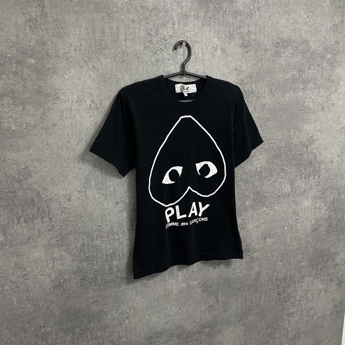 Comme des Garcons Play Come des Garcons Mens T-Shirt CDG Tee Black Big Heart Size US S / EU 44-46 / 1 - 3 Thumbnail