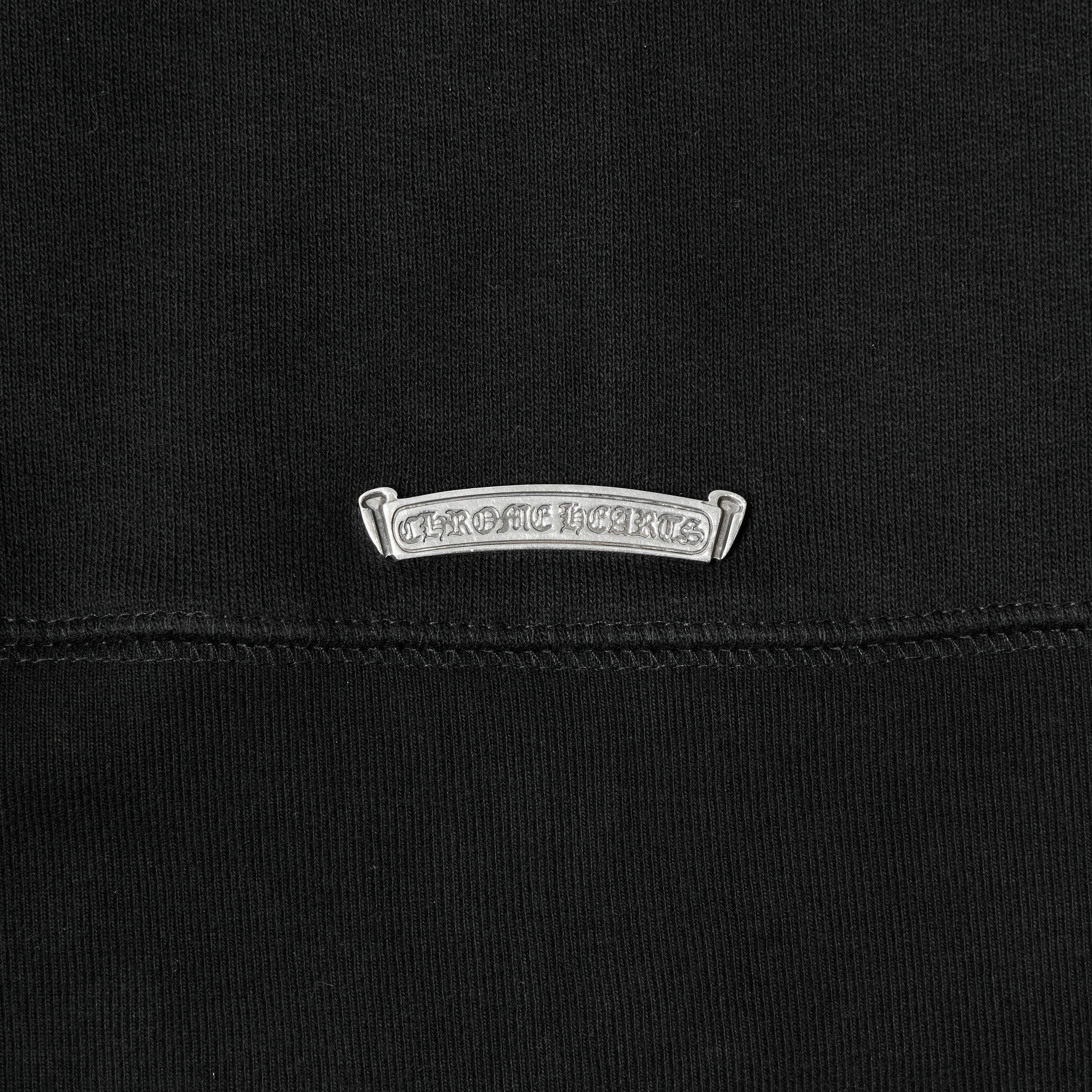 Chrome Hearts CHROME HEARTS Triple Cross Embroidery Hoodie Zip Up BLACK Size US S / EU 44-46 / 1 - 4 Thumbnail