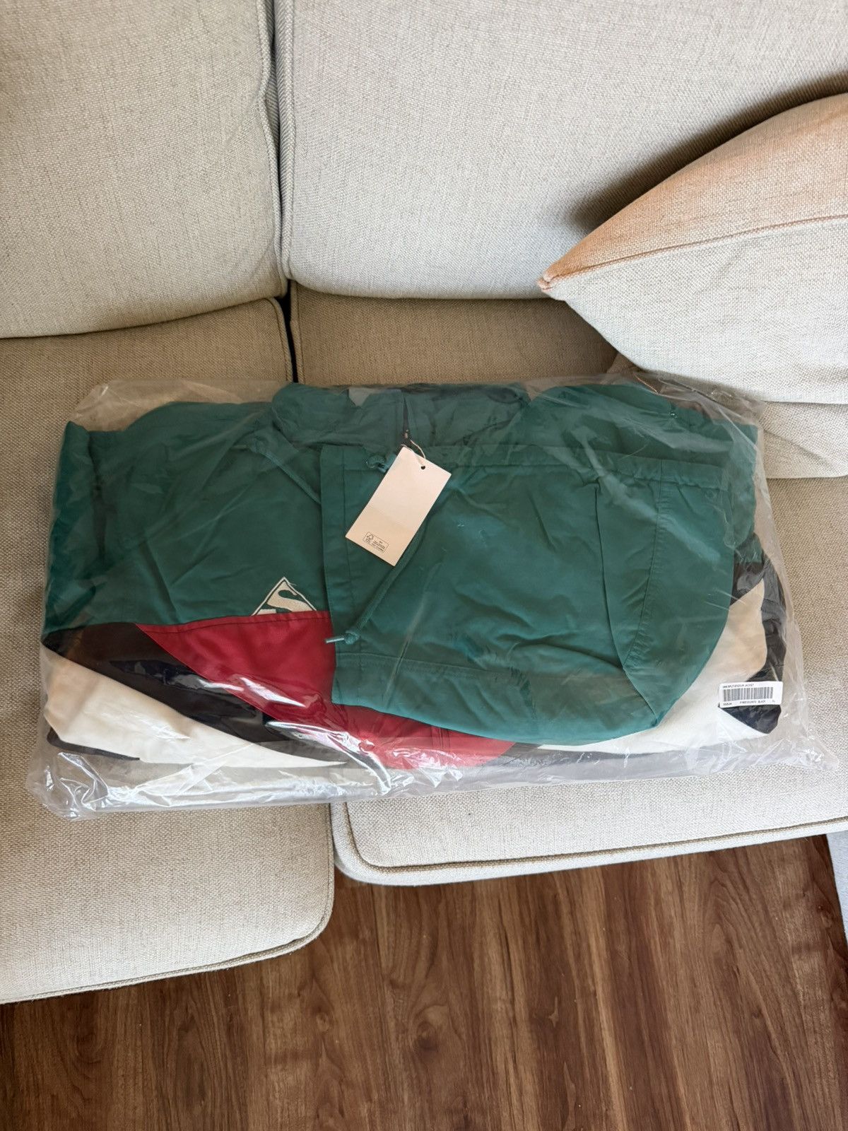 Maison Margiela × Supreme Supreme SS26 MM6 Maison Margiela Split Stadium Jacket Sz XL Size US XL / EU 56 / 4 - 3 Thumbnail