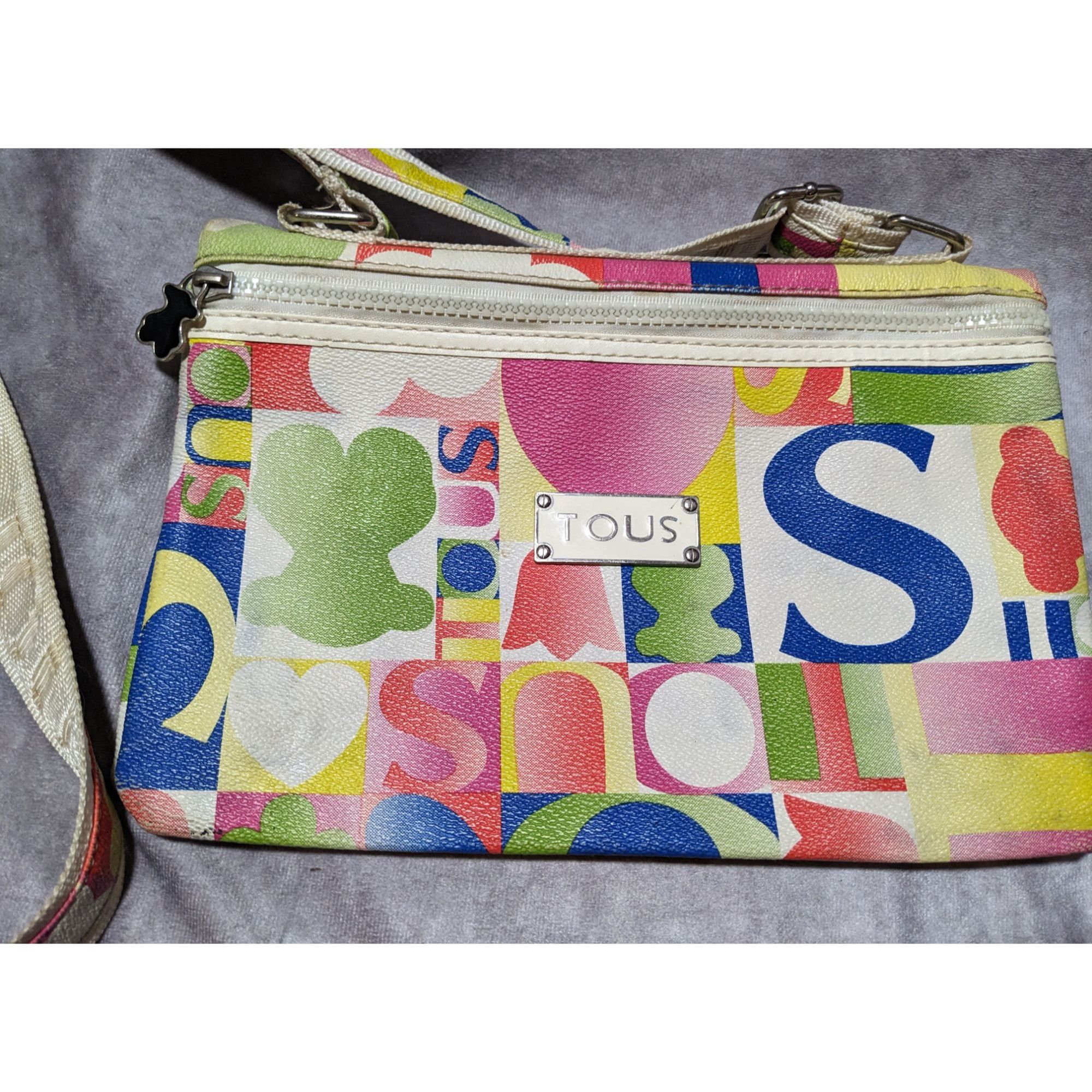 TOUS Tous Fold Over Zip Rainbow Crossbody Bag Size ONE SIZE - 12 Thumbnail