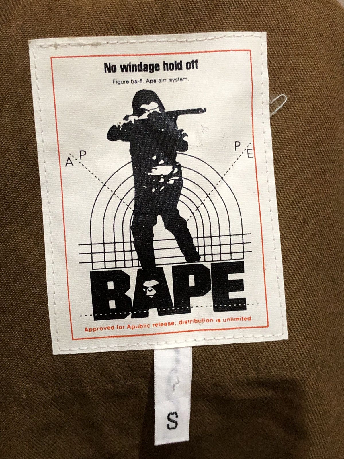 Bape RARE OG Vintage 1999 Ape Scout Shirts Size US S / EU 44-46 / 1 - 9 Thumbnail