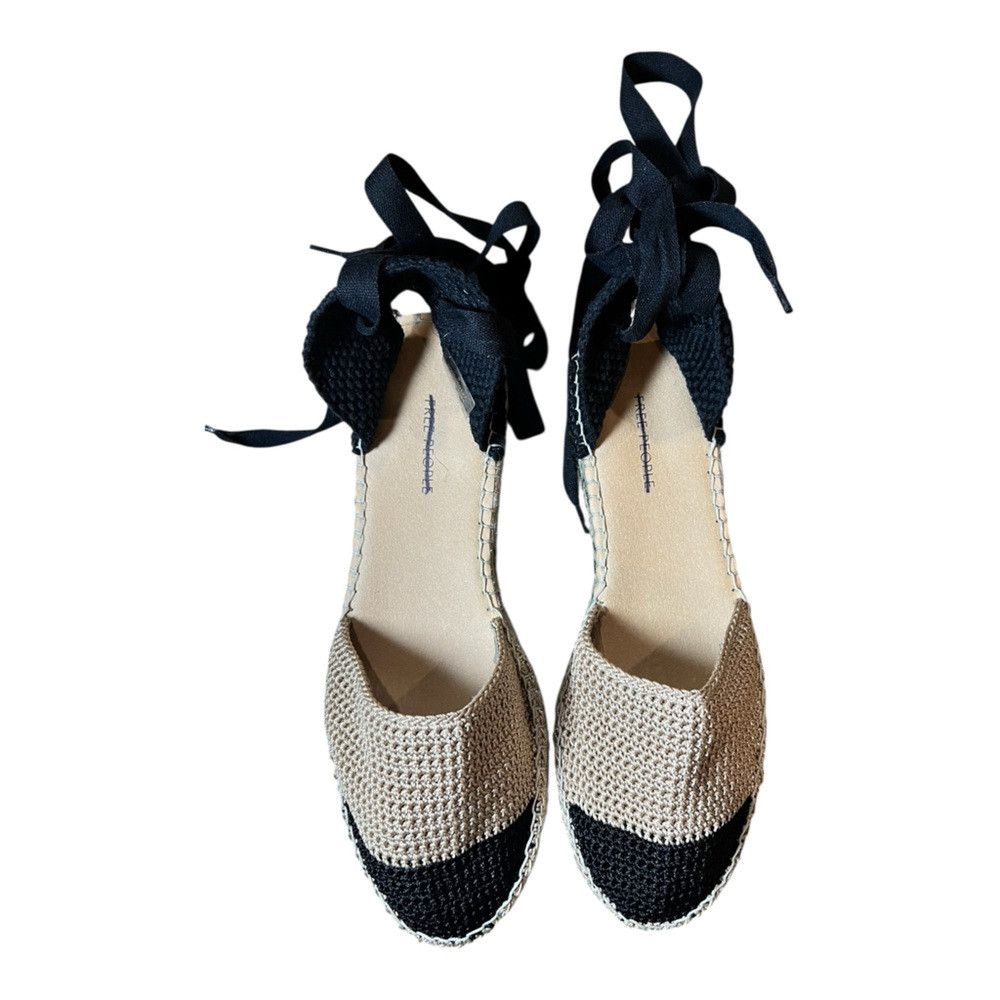 Free People Free People Island Time Wrap Espadrilles Boho Crochet Handm Size US 8 / IT 38 - 7 Thumbnail