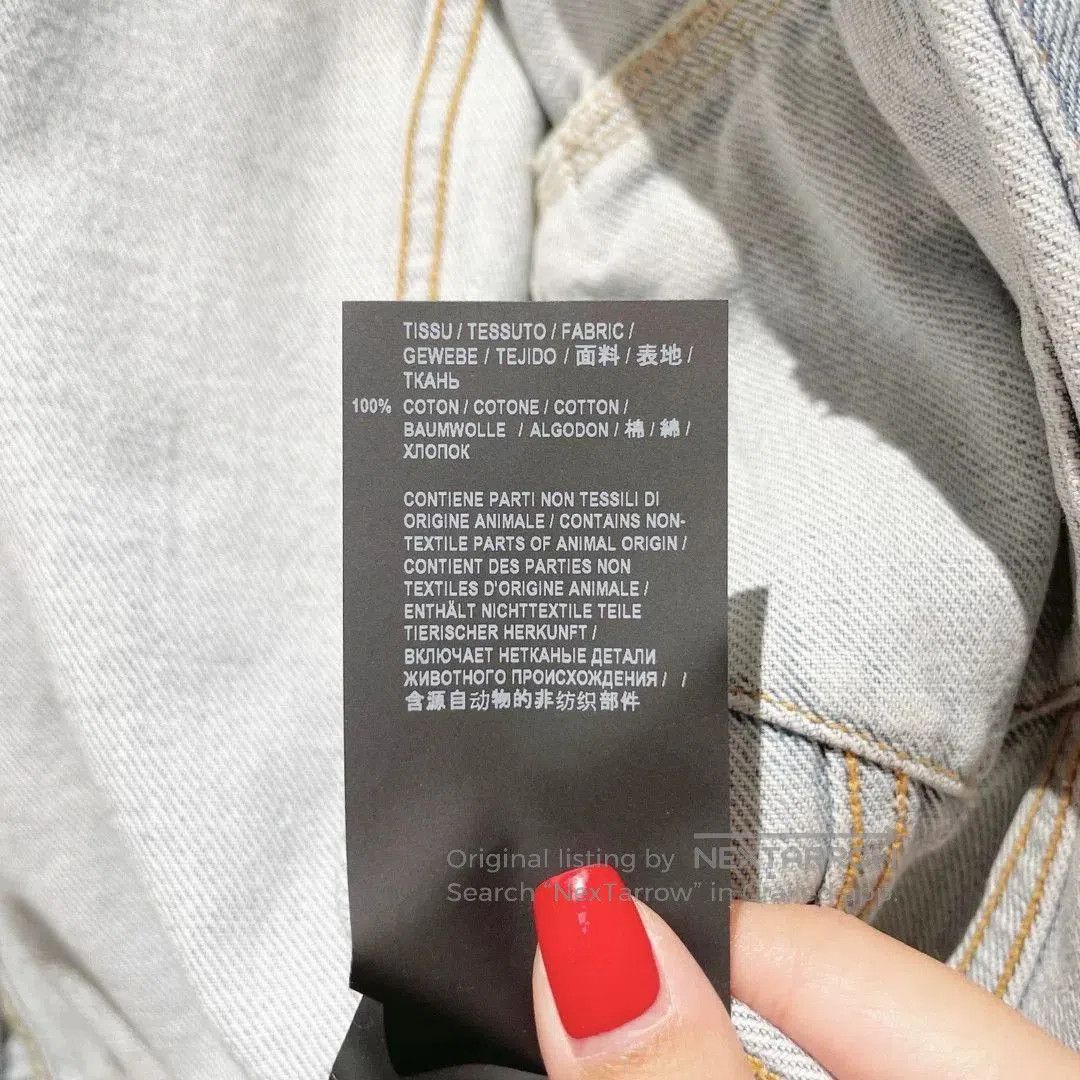 Saint Laurent Paris Saint Laurent Distressed Denim Jacket. Size L / US 10 / IT 46 - 5 Thumbnail