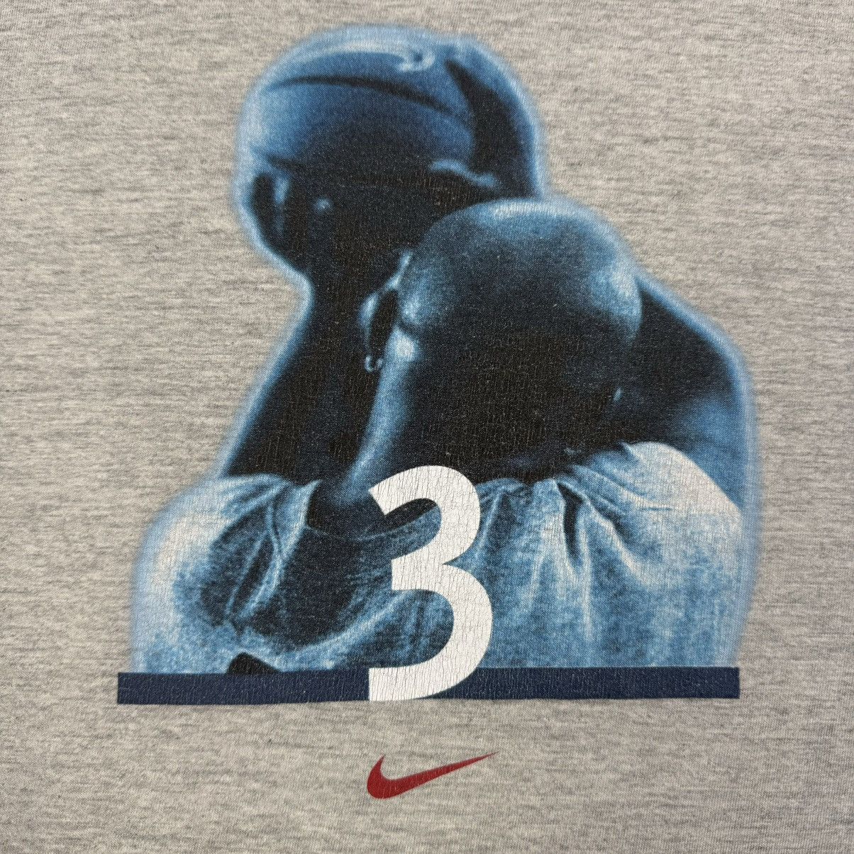 Nike × Vintage Vintage Nike 90s Got Em 3 Point Jordan Basketball T Shirt Size US L / EU 52-54 / 3 - 4 Thumbnail