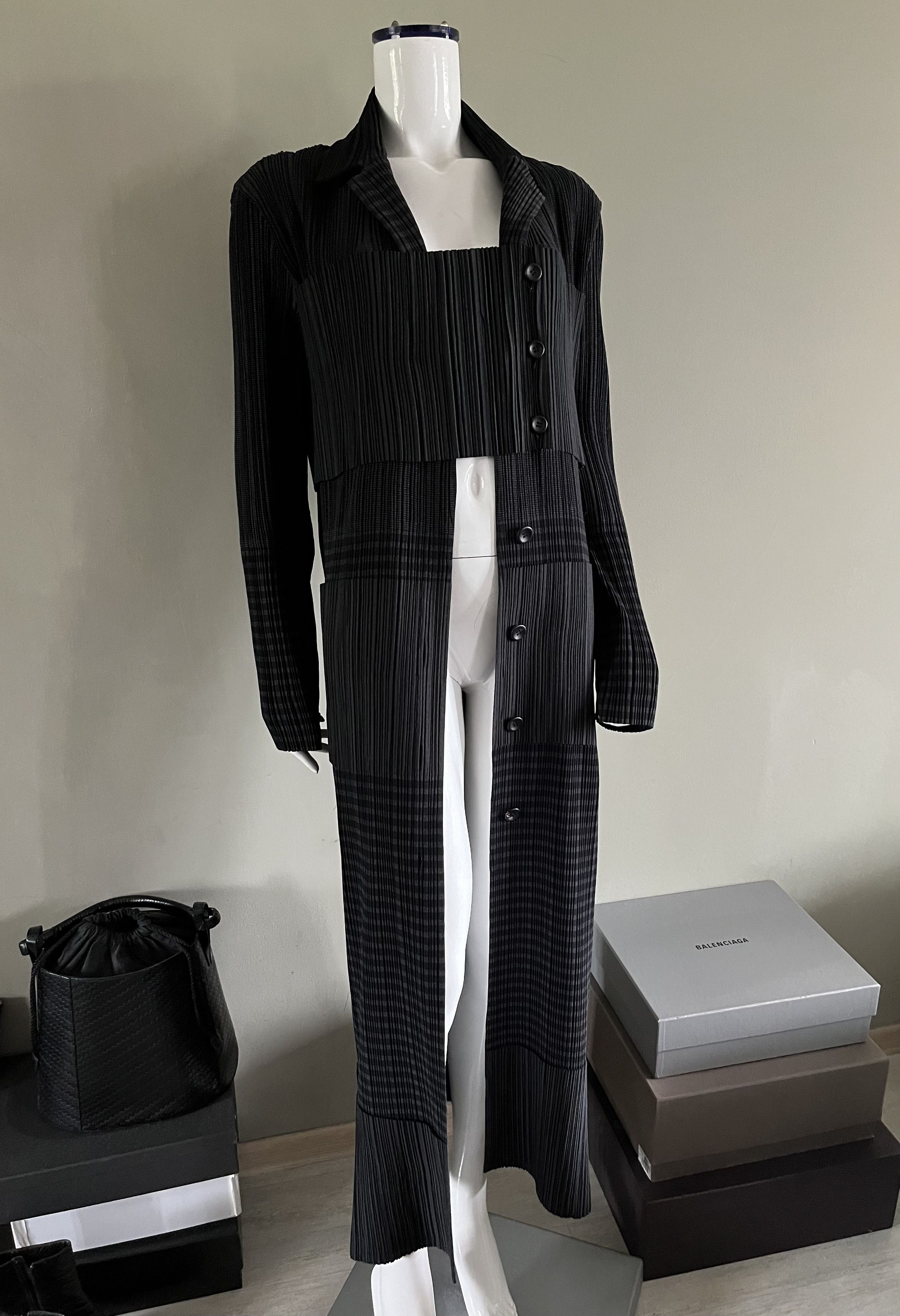 Issey Miyake Issey Miyake Coat Rare Mainline Size L / US 10 / IT 46 - 5 Thumbnail
