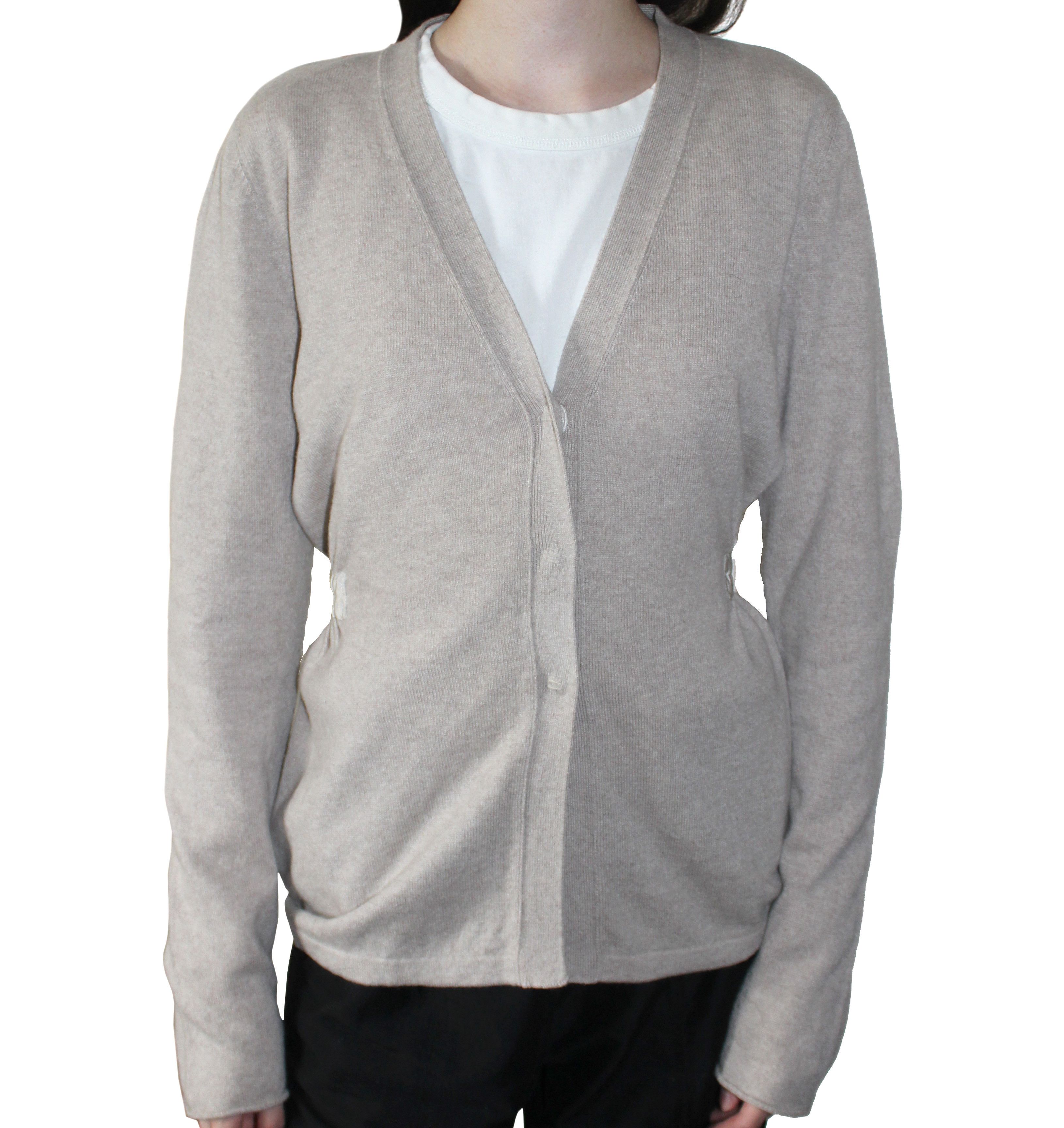 Brunello Cucinelli Cashmere Silk Belt Cardigan Size M / US 6-8 / IT 42-44 - 2 Thumbnail