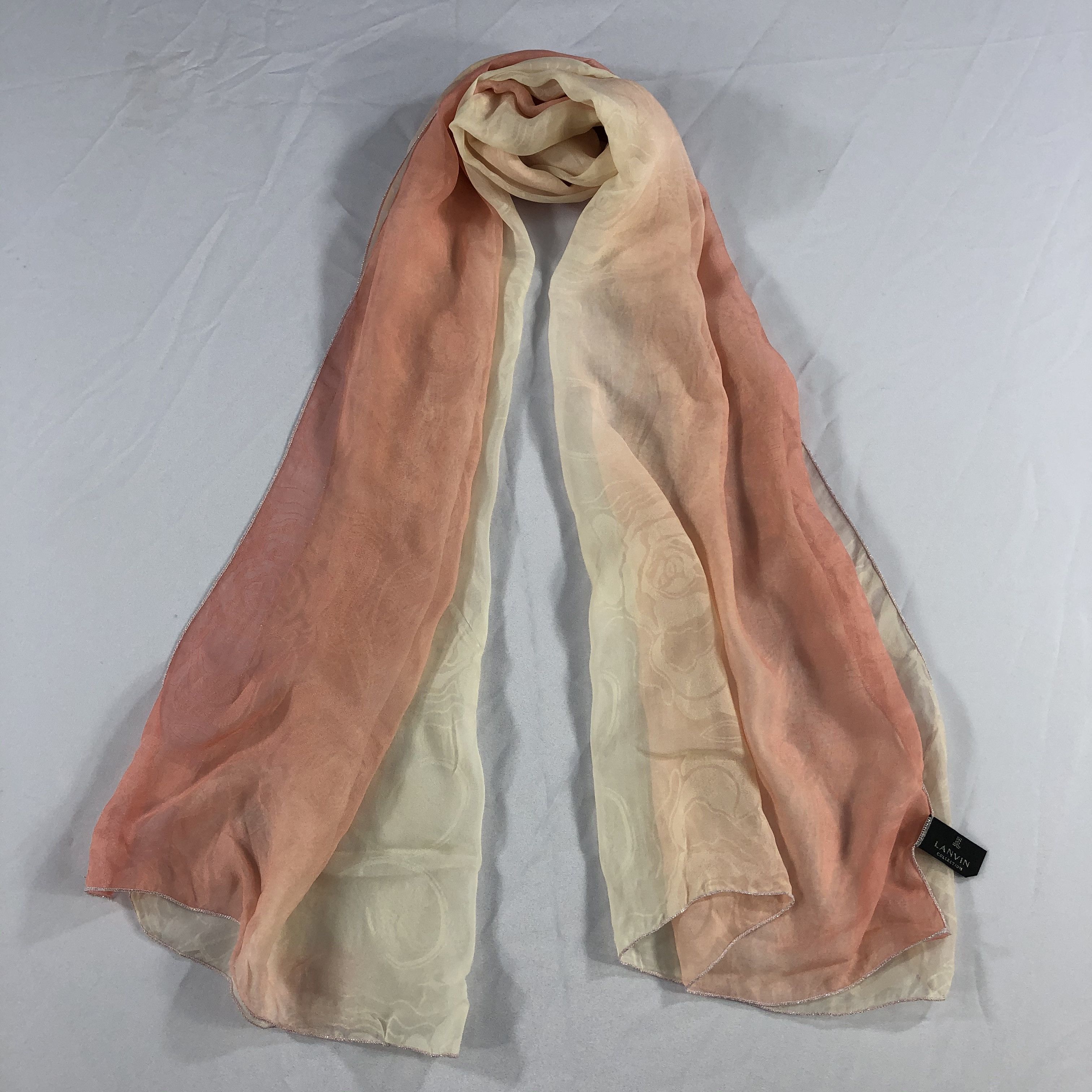 Lanvin Vintage Lanvin Silk Scarf Size ONE SIZE - 2 Thumbnail