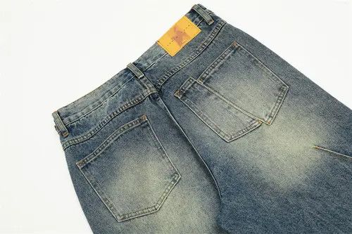 VIBE Men's hippie trend washed flared jeans Size US 32 / EU 48 - 5 Thumbnail