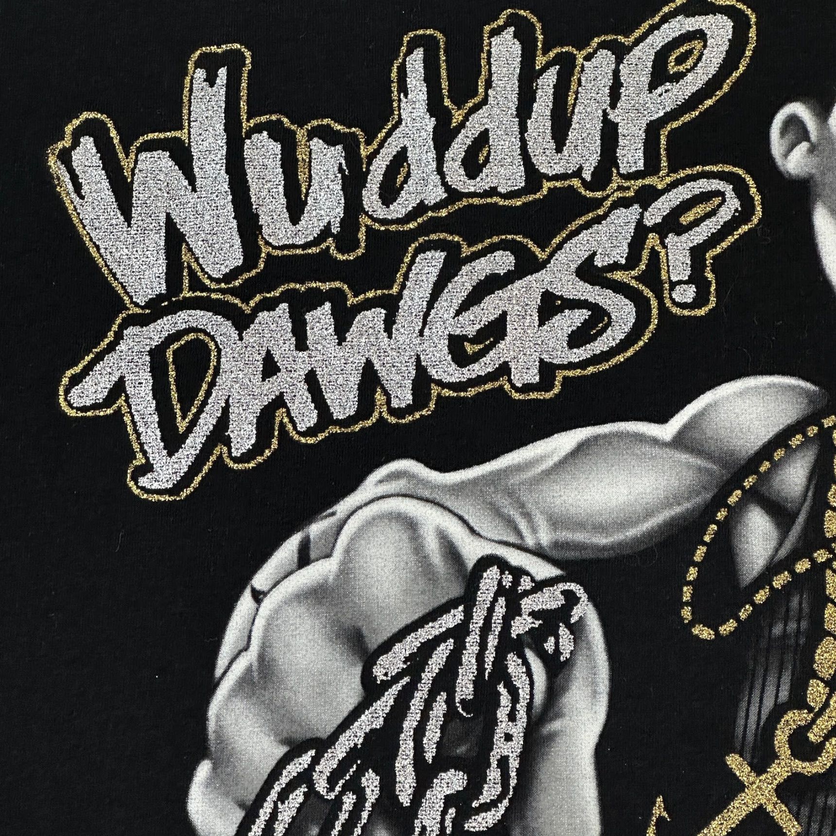 Jerzees VINTAGE Popeye The Sailor Shirt Jerzees Graphic Tee Mens 4XL Black Deadstock Y2K Cartoon 90s Mens Shirt Black 4XL Size US XXL / EU 58 / 5 - 5 Thumbnail