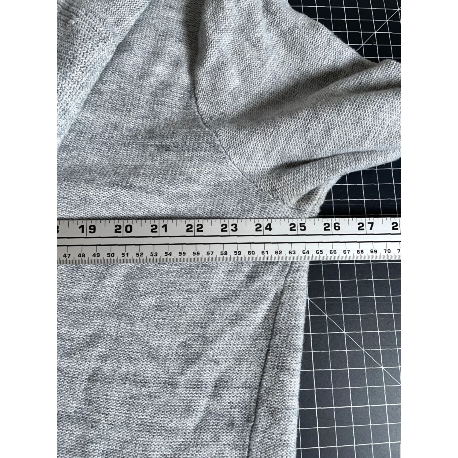 J.Crew J.CREW Cardigan Sweater Men's XL Shawl Collar Lightweight 100% Cotton Marled Gray Knit V-Neck Casual Knitwear Pockets Vintage No Size US XL / EU 56 / 4 - 5 Thumbnail