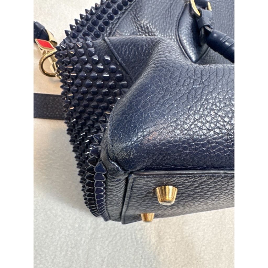 Christian Louboutin Christian Louboutin Panettone Crossbody Shoulder Bag – Blue Size ONE SIZE - 10 Thumbnail
