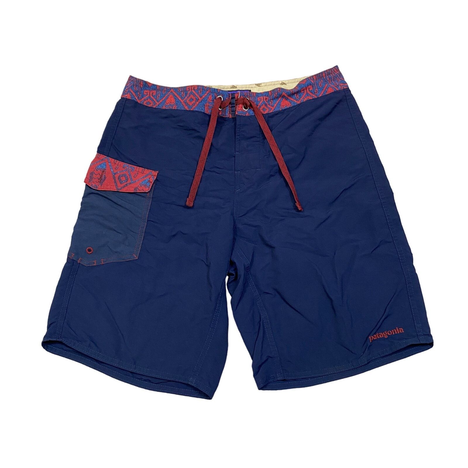 Patagonia Patagonia Patch Pocket Wavefarer 9" Board Shorts Swim 30 Size US 30 / EU 46 - 1 Thumbnail