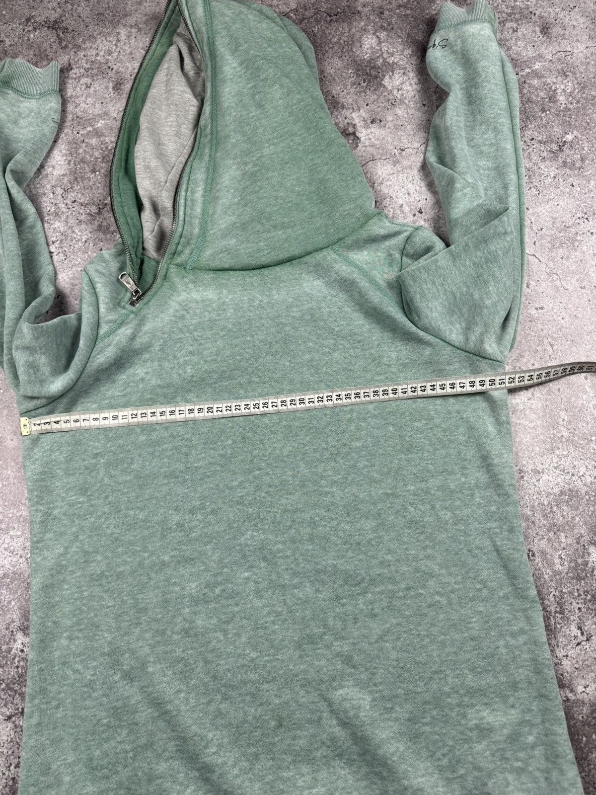 Hysteric Glamour VTG Y2K RICK OWENS STYLE AVANT GARDE ASSYMETRICAL ZIP HOODIE Size US M / EU 48-50 / 2 - 9 Thumbnail