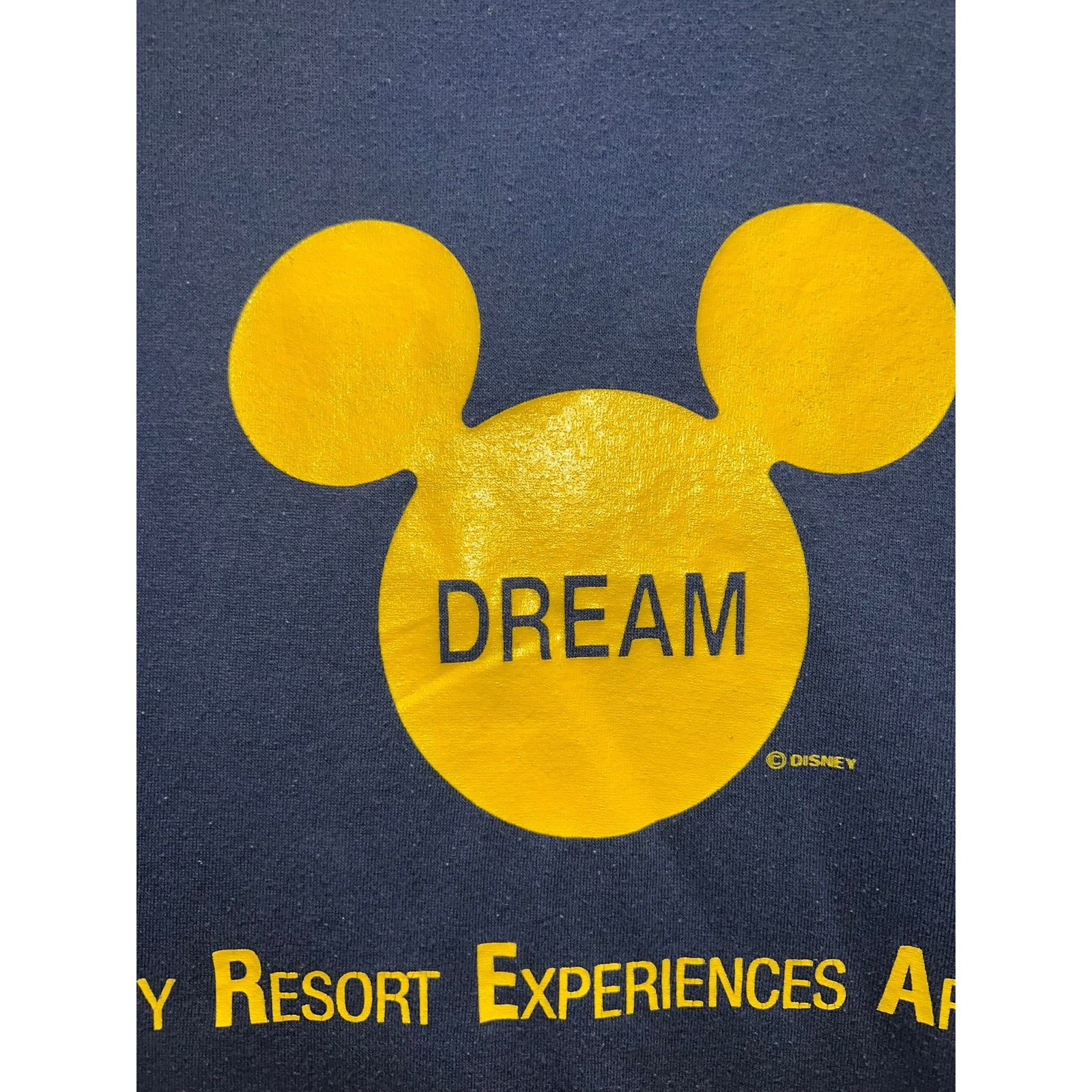 Vintage Vintage Disney Dream Shirt Resort Experiences Promo Rare Tee Size US L / EU 52-54 / 3 - 4 Thumbnail