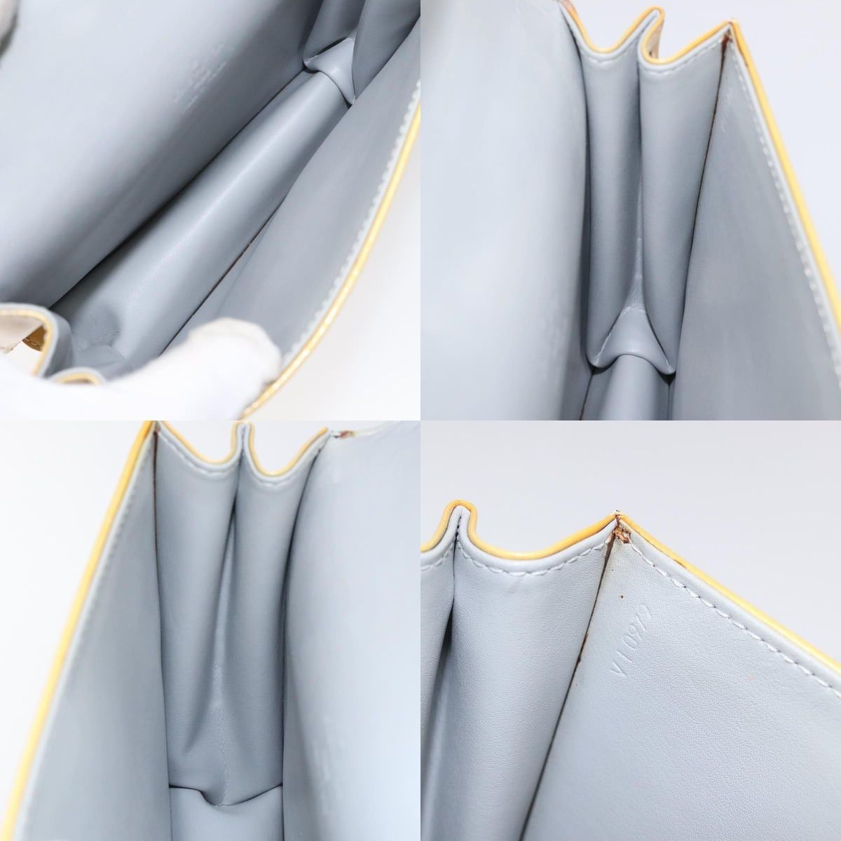Louis Vuitton LOUIS VUITTON Monogram Vernis Spring Street Hand Bag Gris Size ONE SIZE - 12 Thumbnail