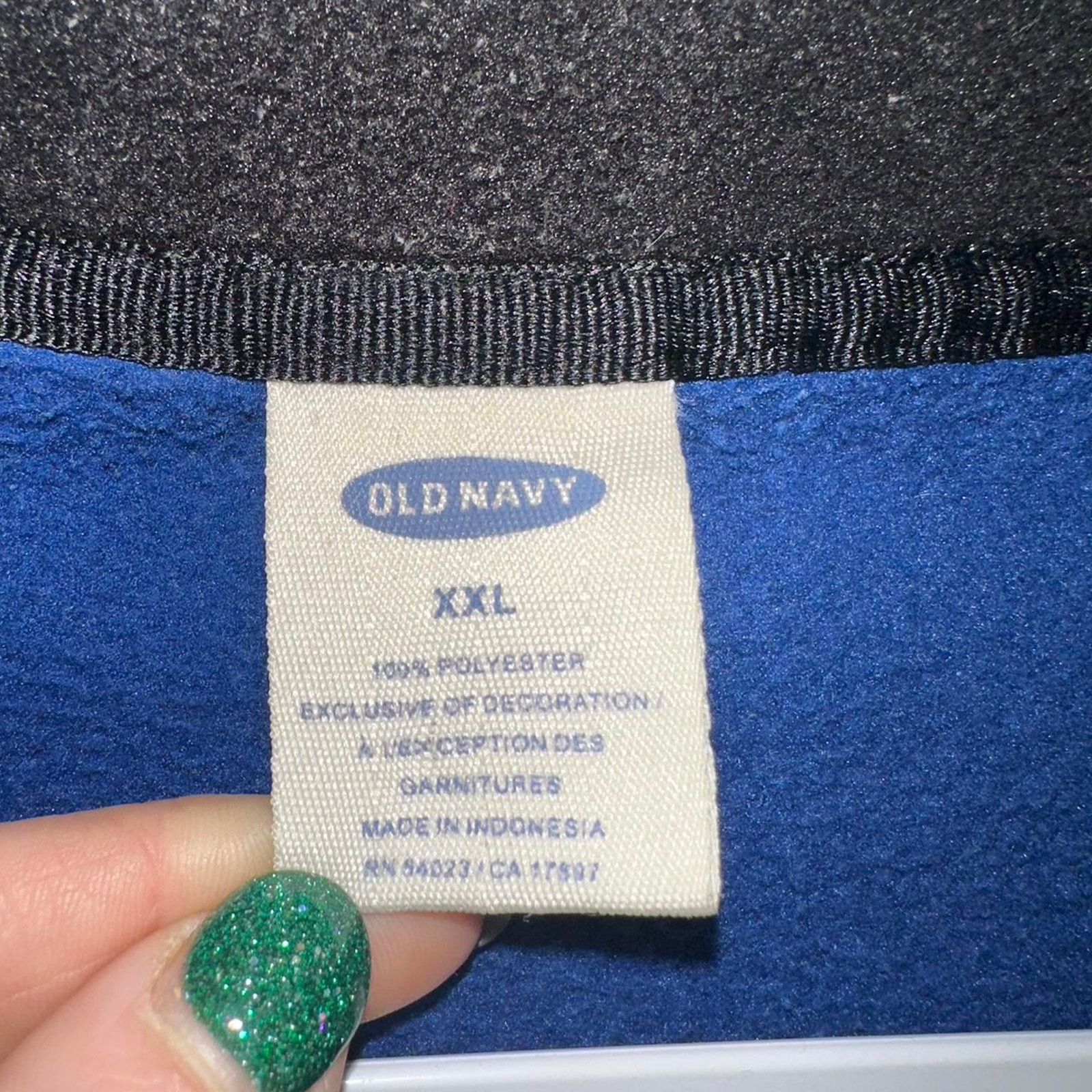 Old Navy Old Navy 1/4 Zip Fleece Jacket size 2XL Size US XXL / EU 58 / 5 - 2 Thumbnail