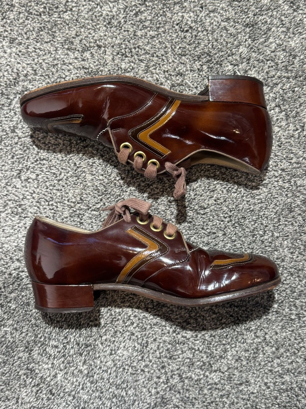 Other Vintage 70s Alden Women’s Patent Leather Shoes Size 6.5 C Size US 6.5 / IT 36.5 - 10 Thumbnail