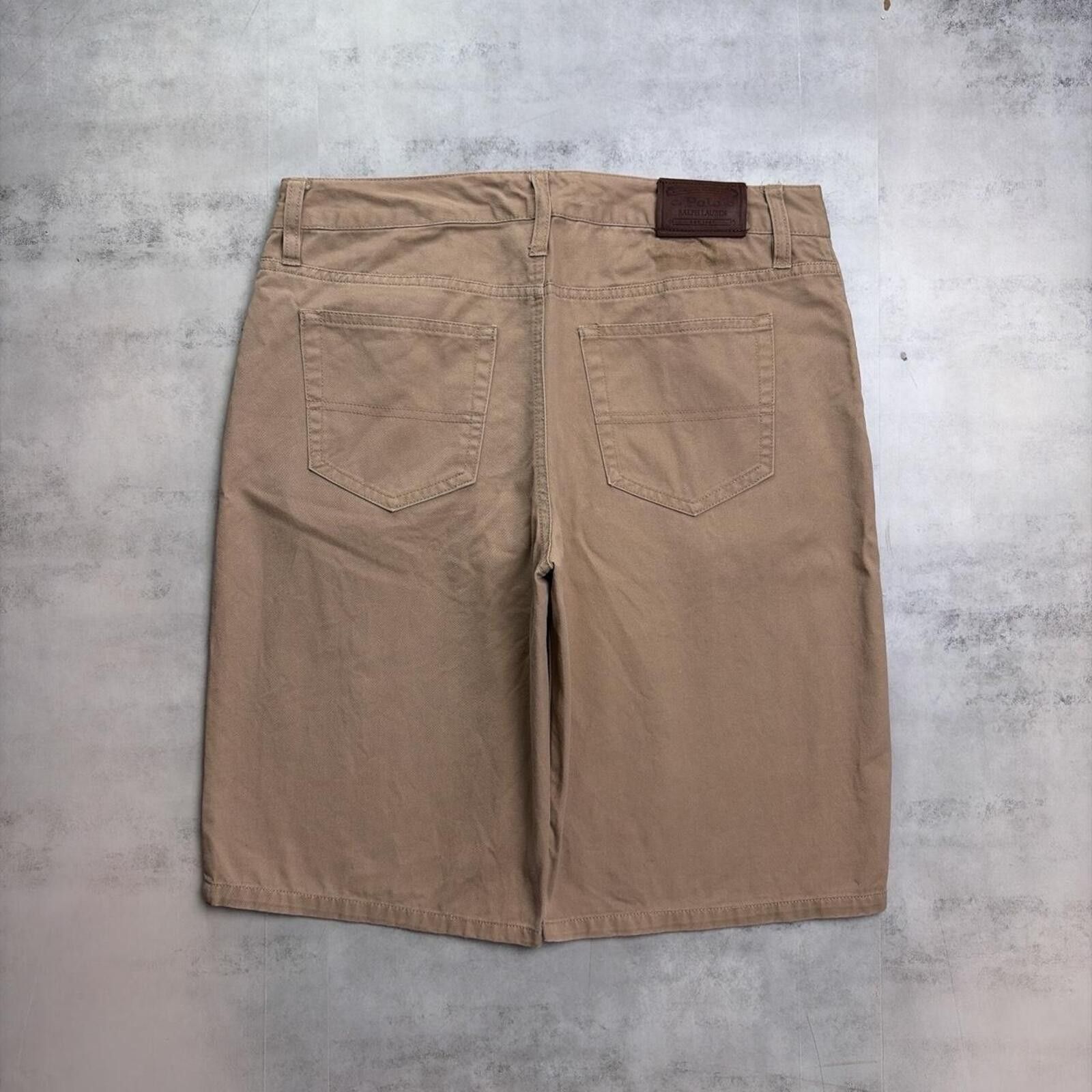 Polo Ralph Lauren Vintage Polo Ralph Lauren Grunge Baggy Skater Chino Shorts Size 30" / US 8 / IT 44 - 1 Thumbnail