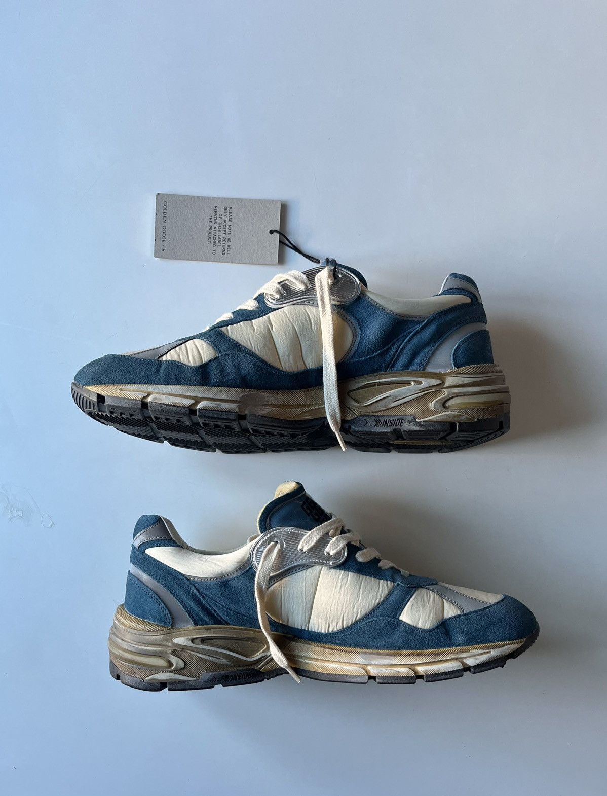 Golden Goose Dad Star off white/blue Golden Goose EU44 Size US 11 / EU 44 - 5 Thumbnail