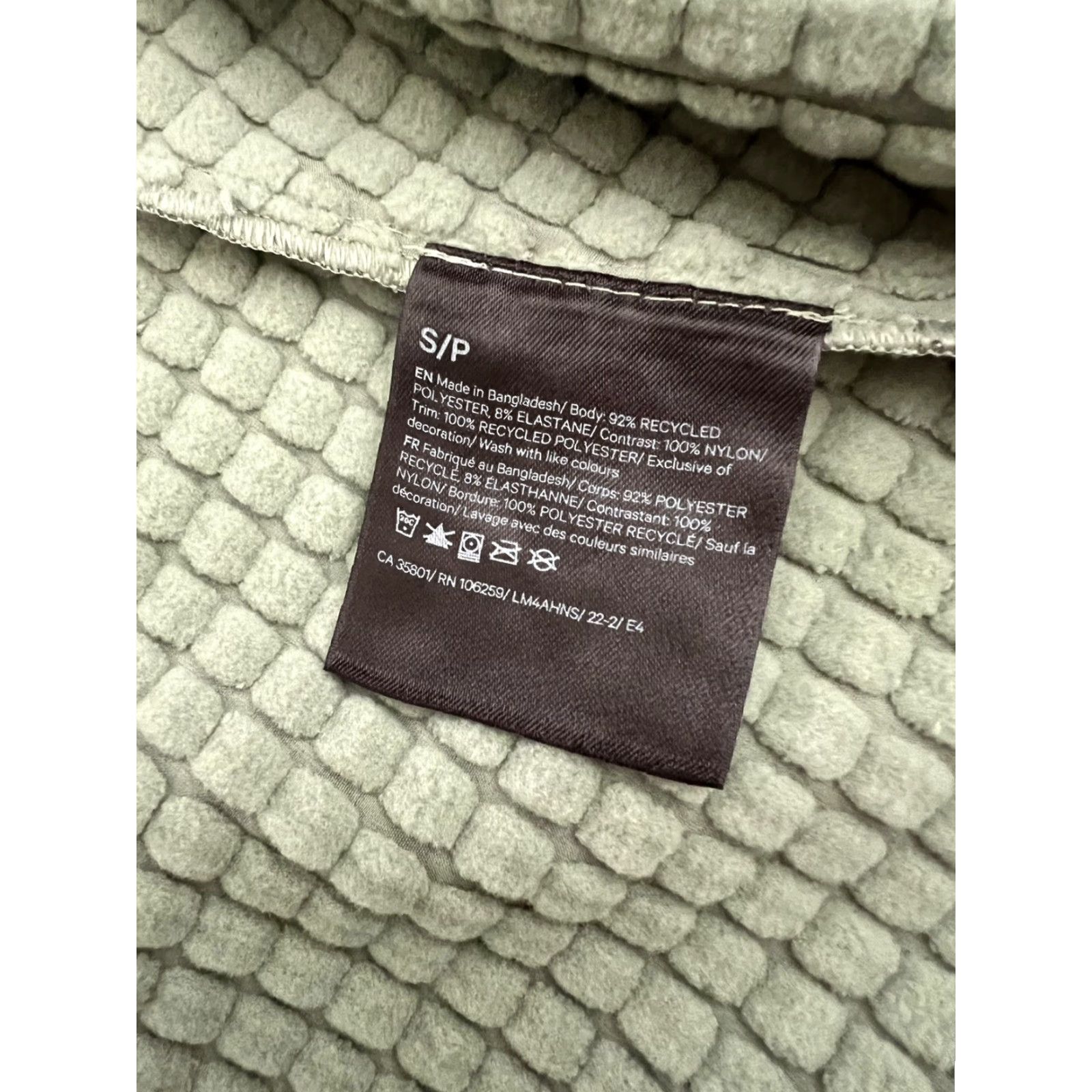 Lululemon Lululemon Men's Water-Repellent Fleece Hiking Vest Adult S Green Vest Mens Size US S / EU 44-46 / 1 - 6 Thumbnail