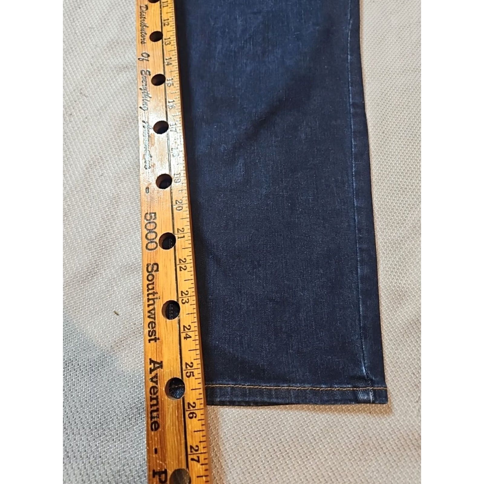 Talbots Talbots Jeans Womens Size 14 Blue Slim Ankle Stretch Denim Casual Mom Pants Size 36" / US 14 / IT 50 - 7 Thumbnail
