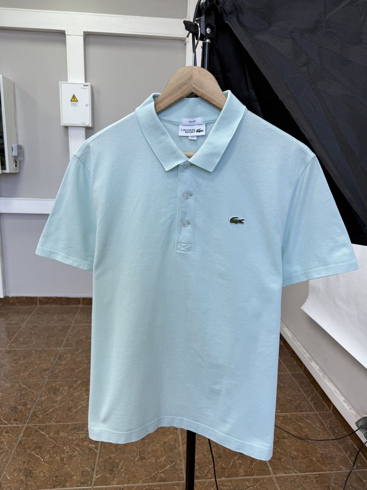 Lacoste 🇫🇷 Lacoste Sport Polo T-Shirt Slim Fit Made In France Retro Size US XL / EU 56 / 4 - 1 Thumbnail
