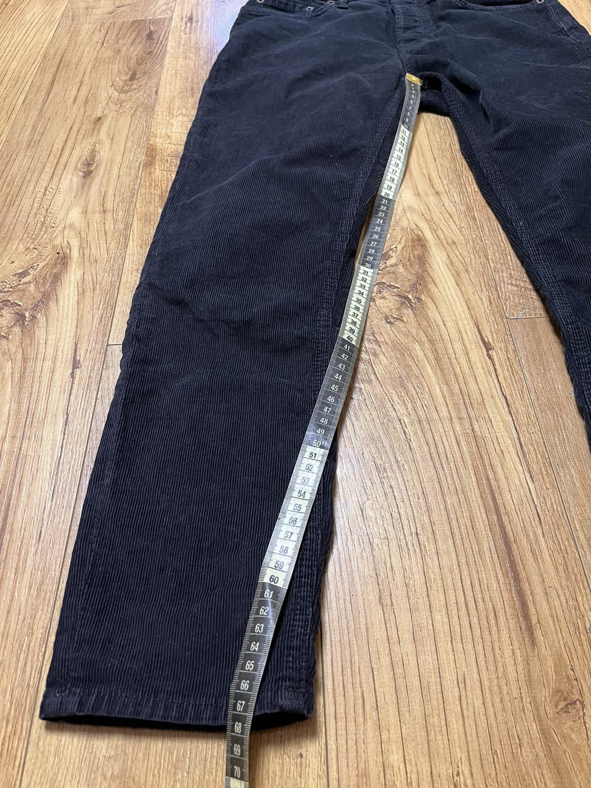 Acne Studios Acne Studios Corduroy Black Straight Denim Size US 30 / EU 46 - 6 Thumbnail