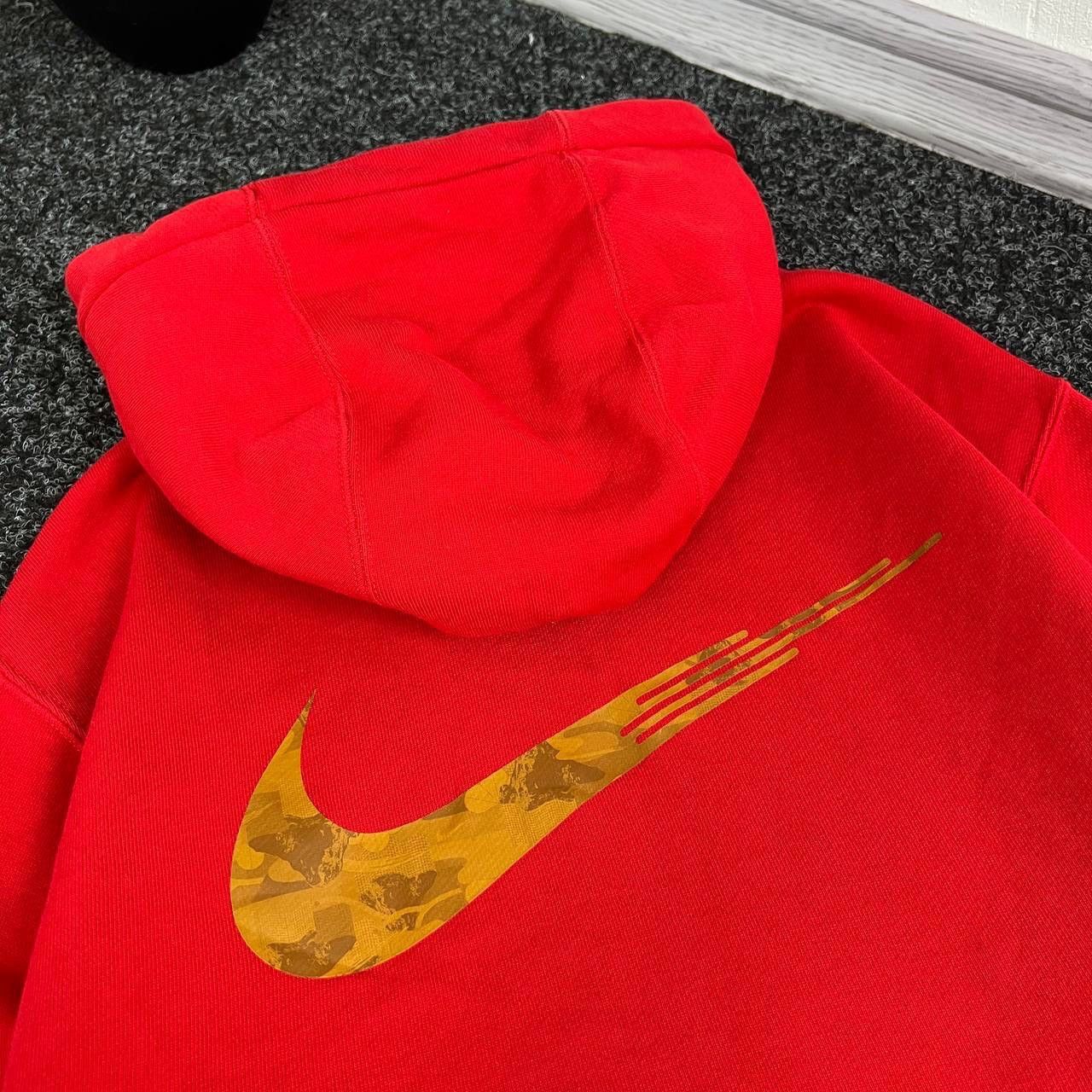Nike Nike hoodie big camo swoosh Size US L / EU 52-54 / 3 - 10 Thumbnail