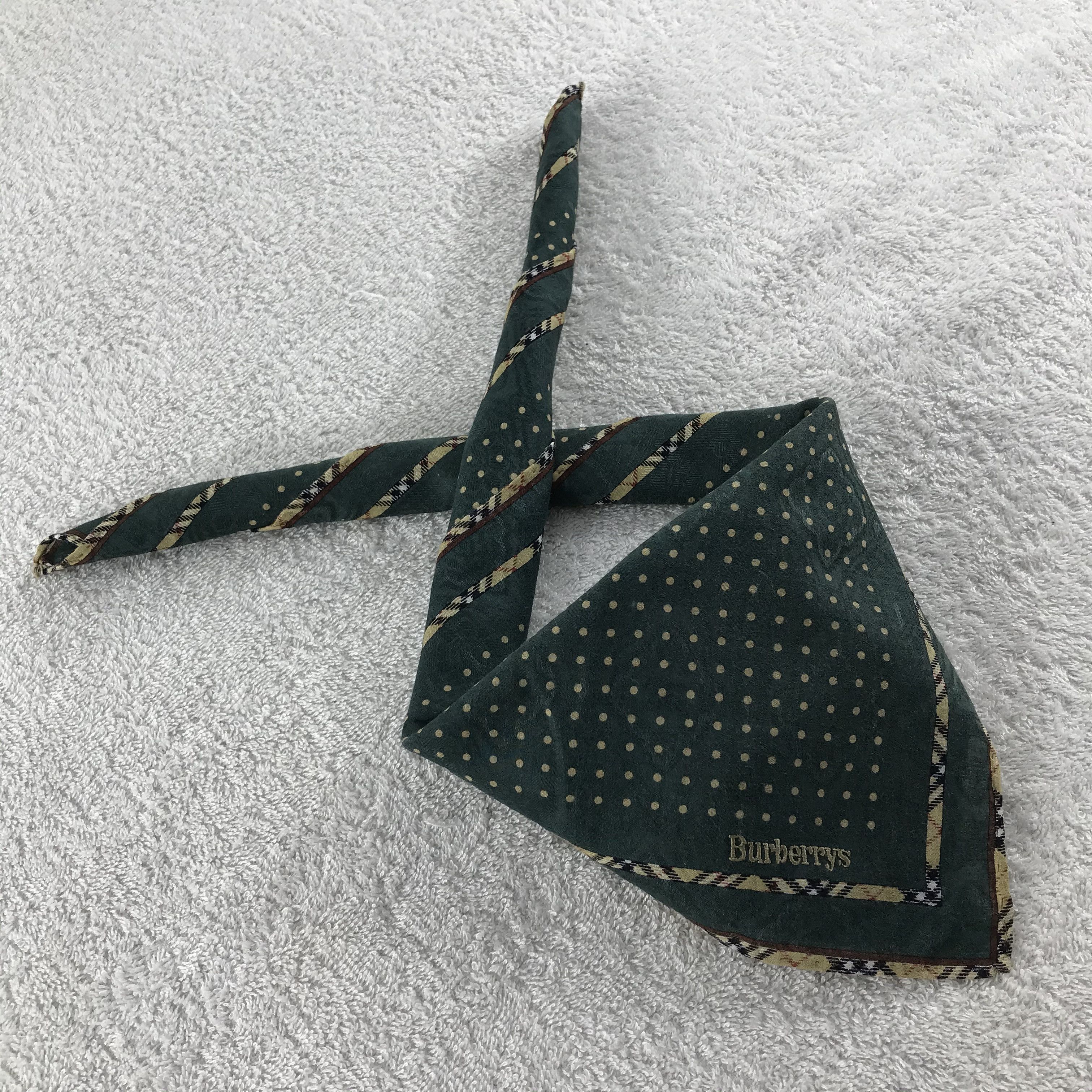 Burberry × Vintage Burberry Bandana/ Handkerchief / Neckerchief Size ONE SIZE - 2 Thumbnail