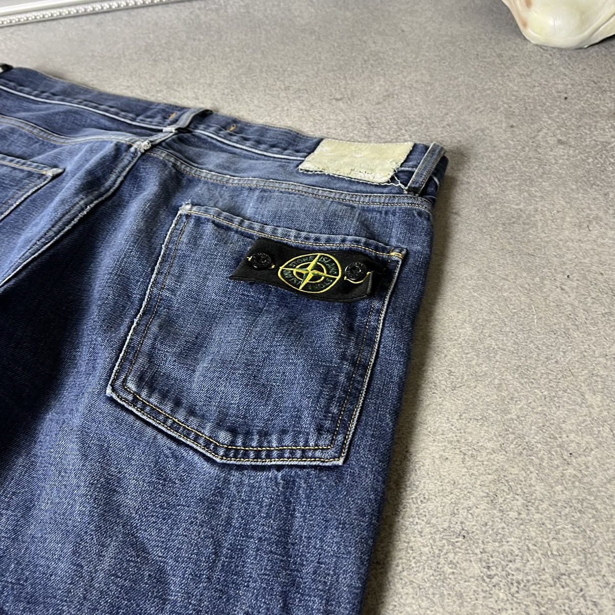 Stone Island Vintage Stone Island Jeans Patch Pocket Straight Fit Casual Size US 32 / EU 48 - 5 Thumbnail
