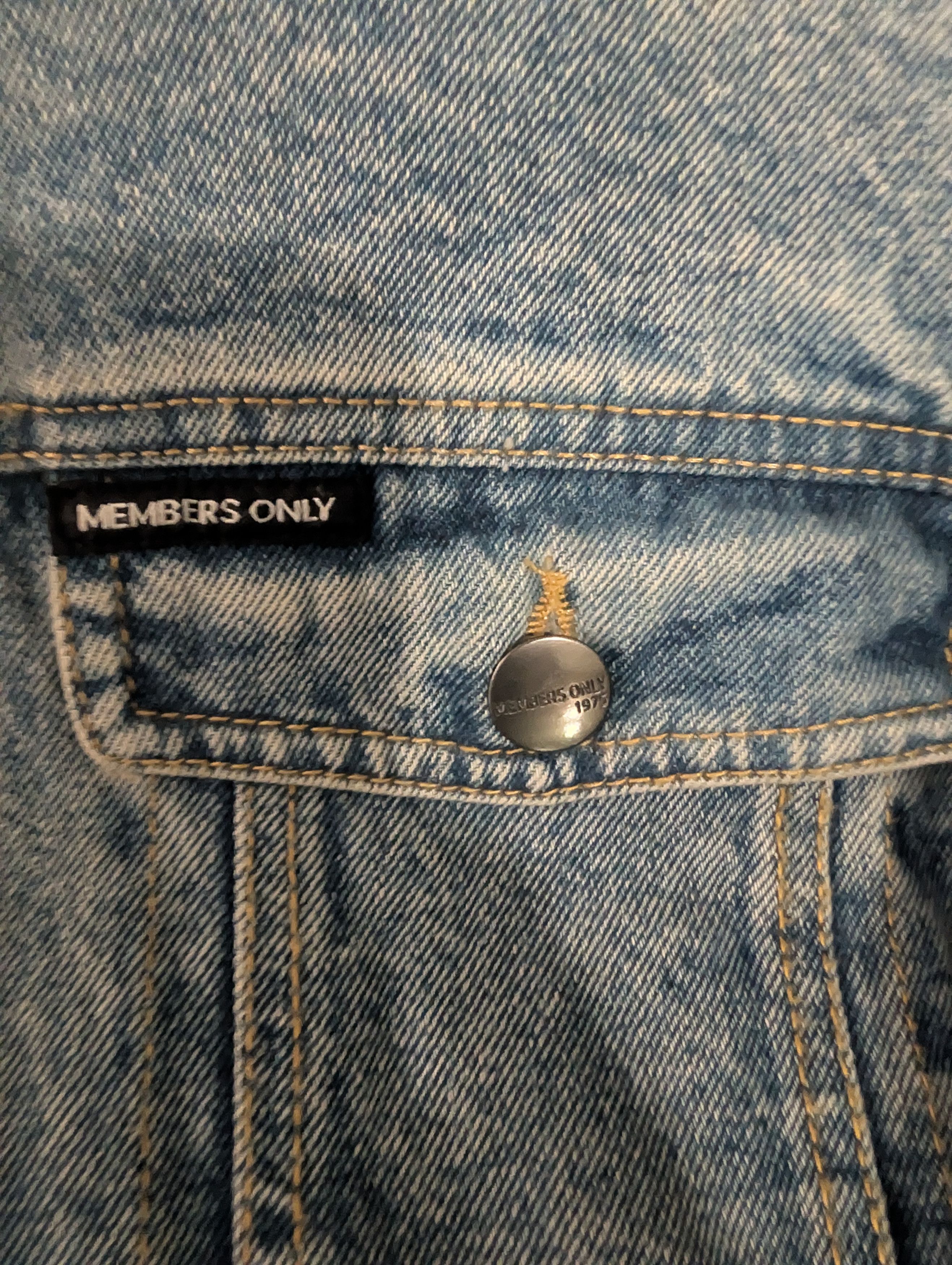 Members Only Members Only x Nickelodeon Denim Jacket Size US XL / EU 56 / 4 - 6 Thumbnail