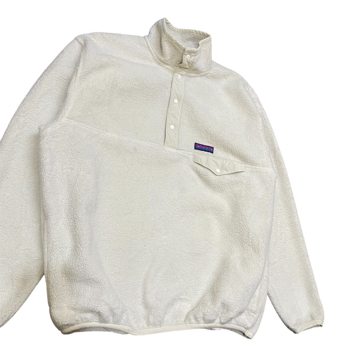 Gap GAP Artic Fleece Reissue Boxy White size M Snap Button Size US M / EU 48-50 / 2 - 3 Thumbnail