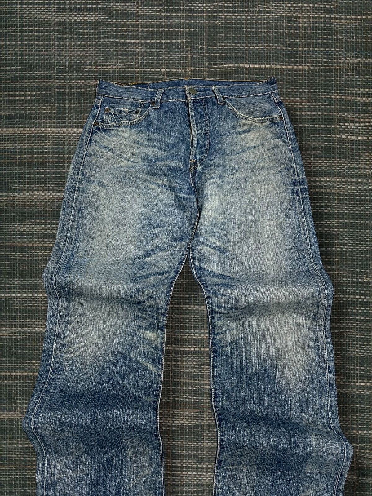 Levi's Vintage Clothing Vintage OG 1990s Designer Levis 501 Distressed Denim Size US 30 / EU 46 - 6 Thumbnail