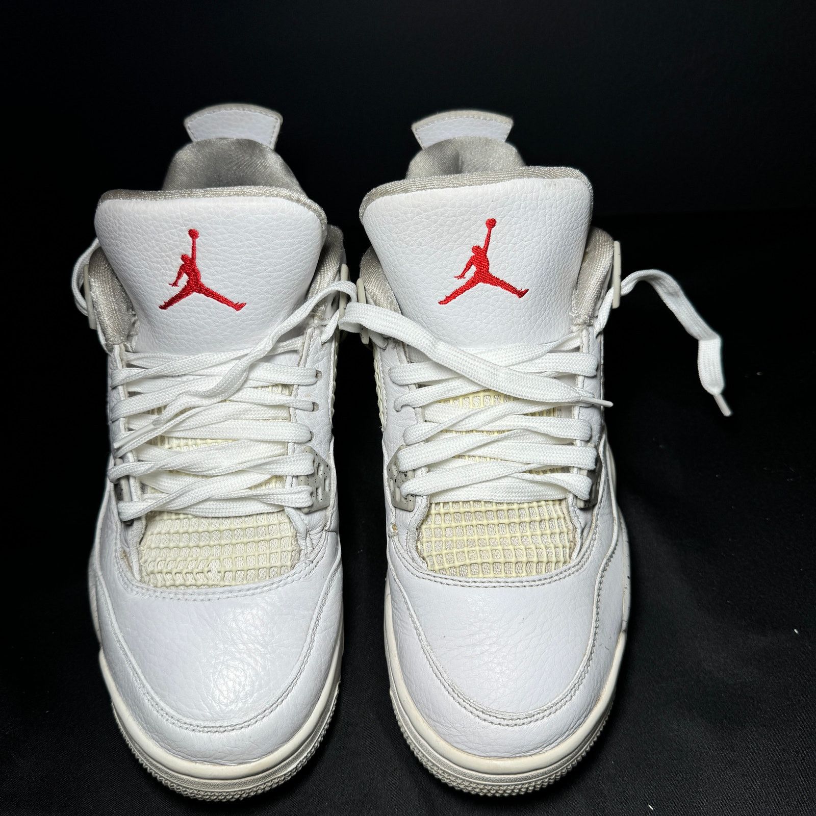 Jordan Brand × Nike Size 7 - Nike Air Jordan 4 Retro GS White Oreo Men's Shoes Size US 7 / EU 40 - 4 Thumbnail