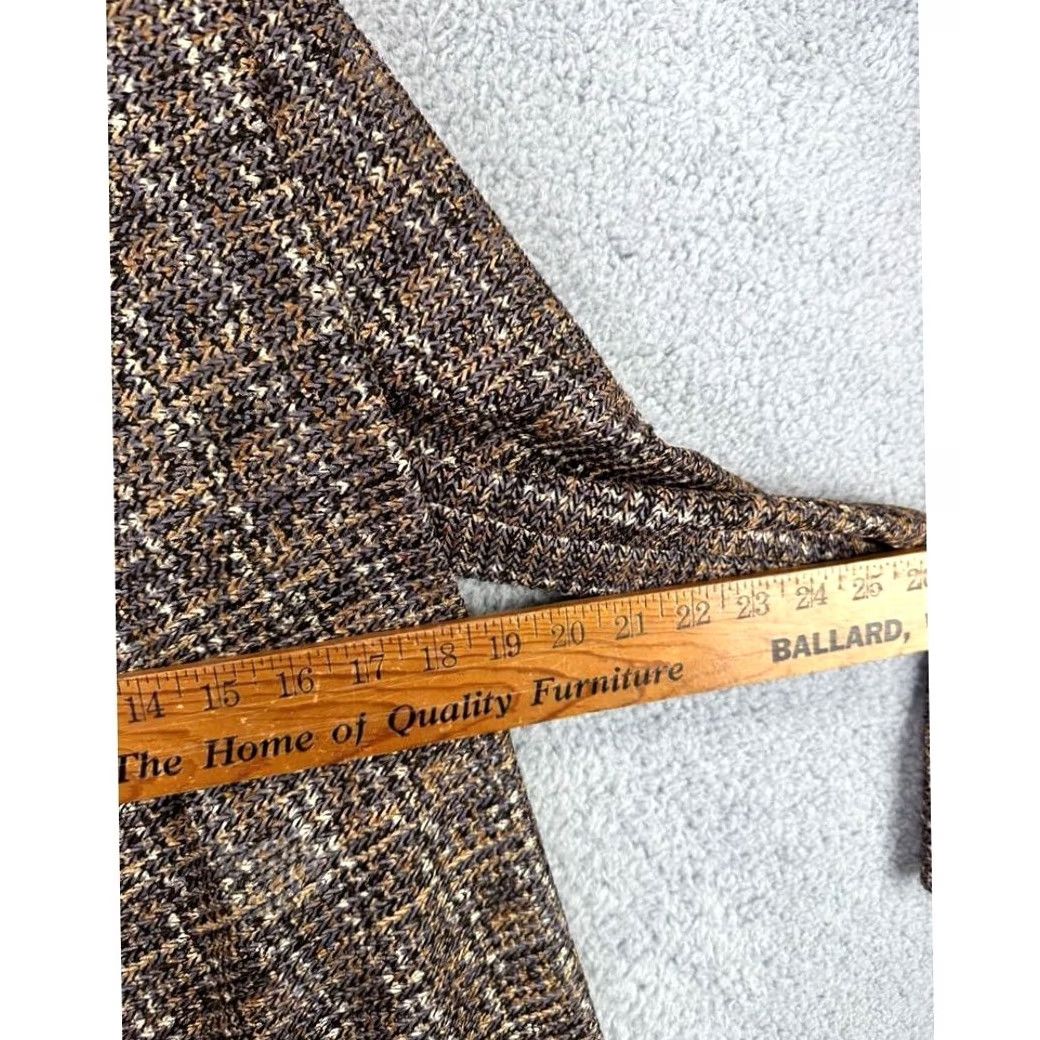 Vintage Alberto Makali Blazer Womens Small Brown Cardigan Plaid Office Casual Ladies Size S / US 4 / IT 40 - 7 Thumbnail