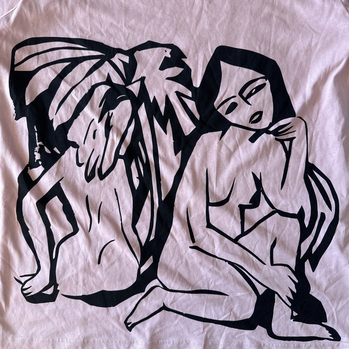 OAMC OAMC Hallucination T-Shirt Pink, Size Medium, Brand New Size US M / EU 48-50 / 2 - 2 Thumbnail