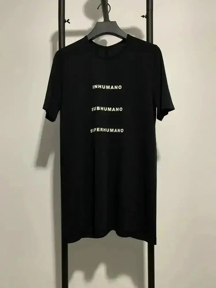 Rick Owens Rick Owens Drkshdw Humano Tee Size US M / EU 48-50 / 2 - 1 Thumbnail