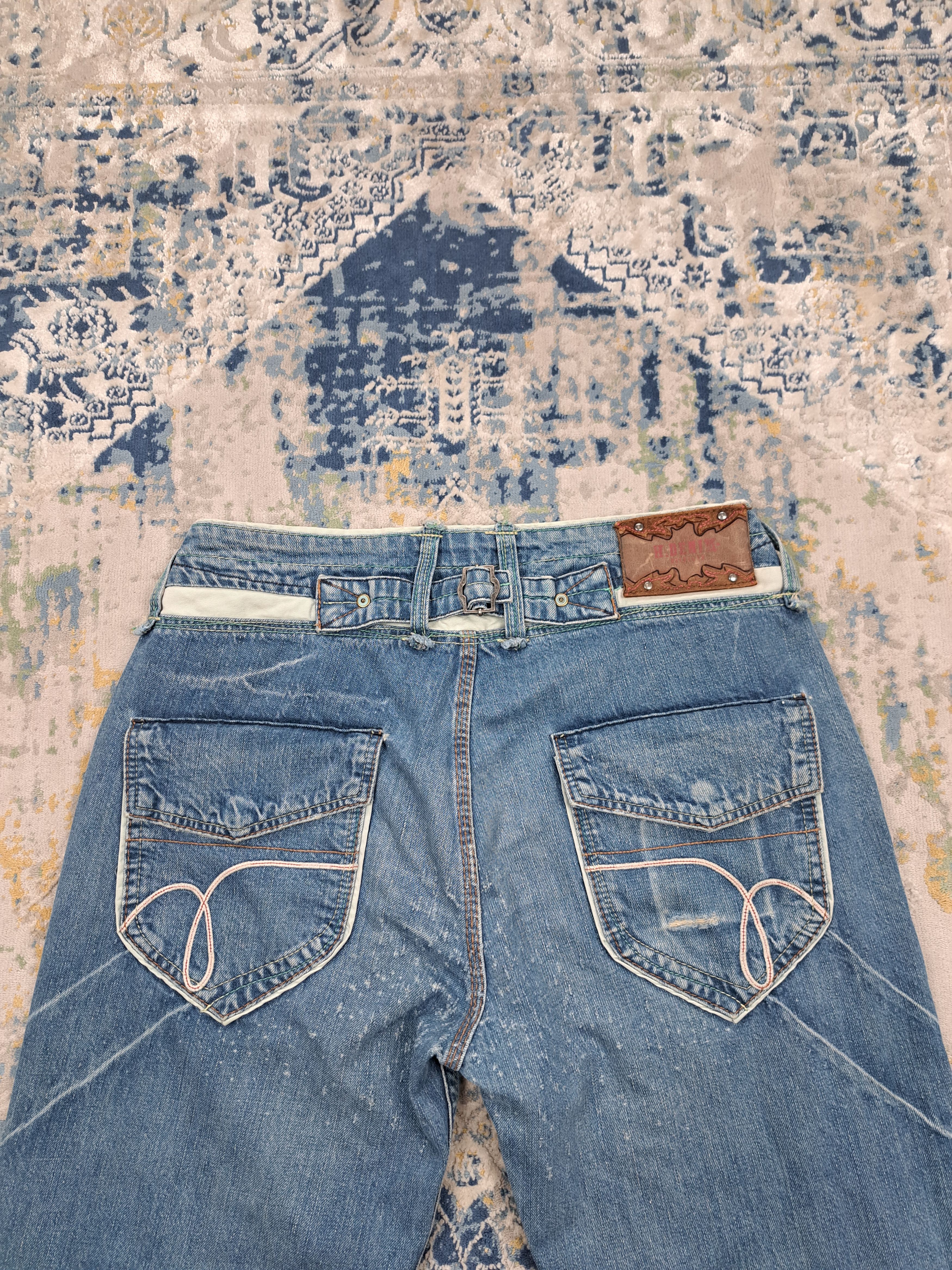 Tommy Hilfiger y2k Tommy Hilfiger Wide Leg Low Rise Japanese Style Denim Size US 31 - 2 Thumbnail